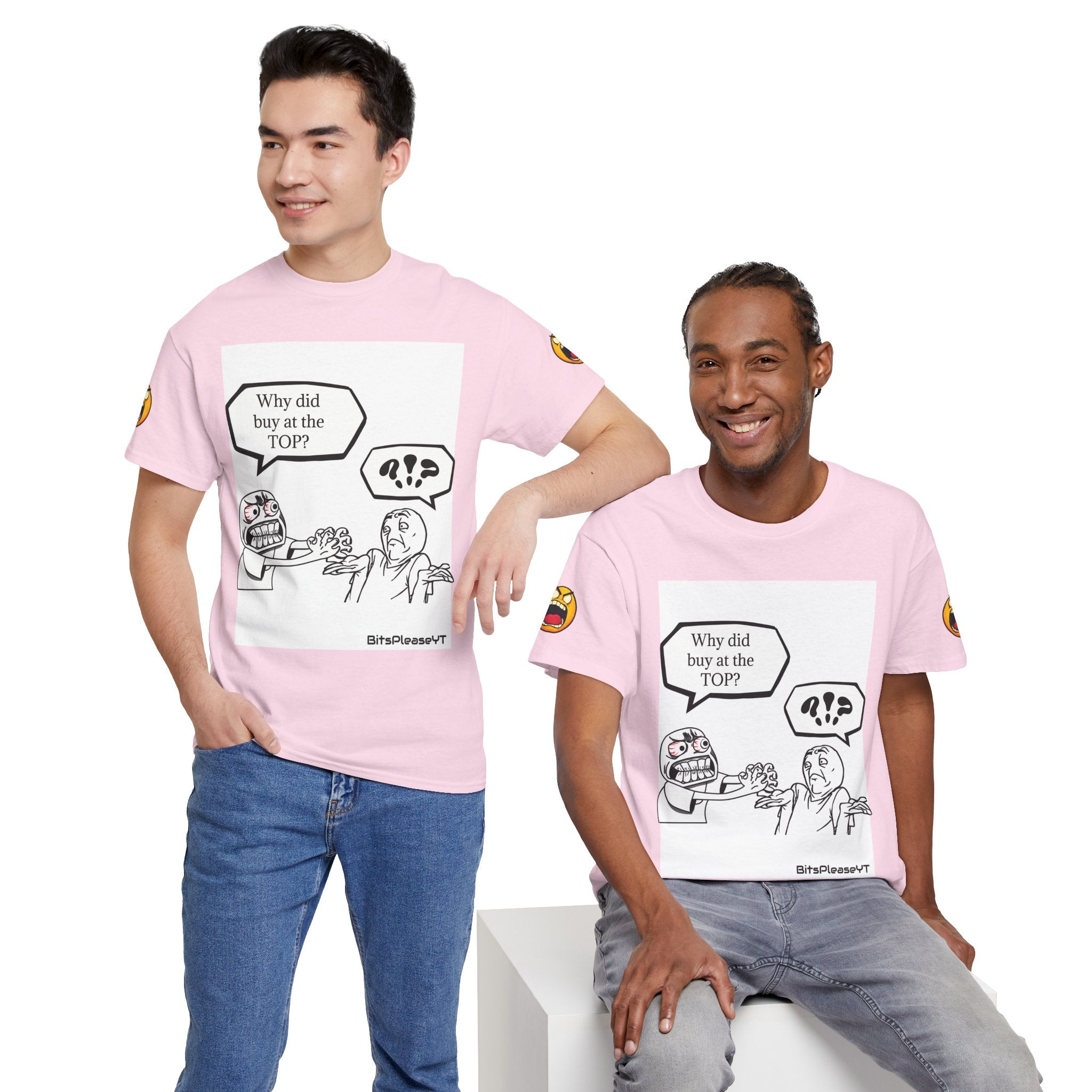 Meme T-Shirt Collection Created by Bits Please, Heavy Cotton Tee, Unisex