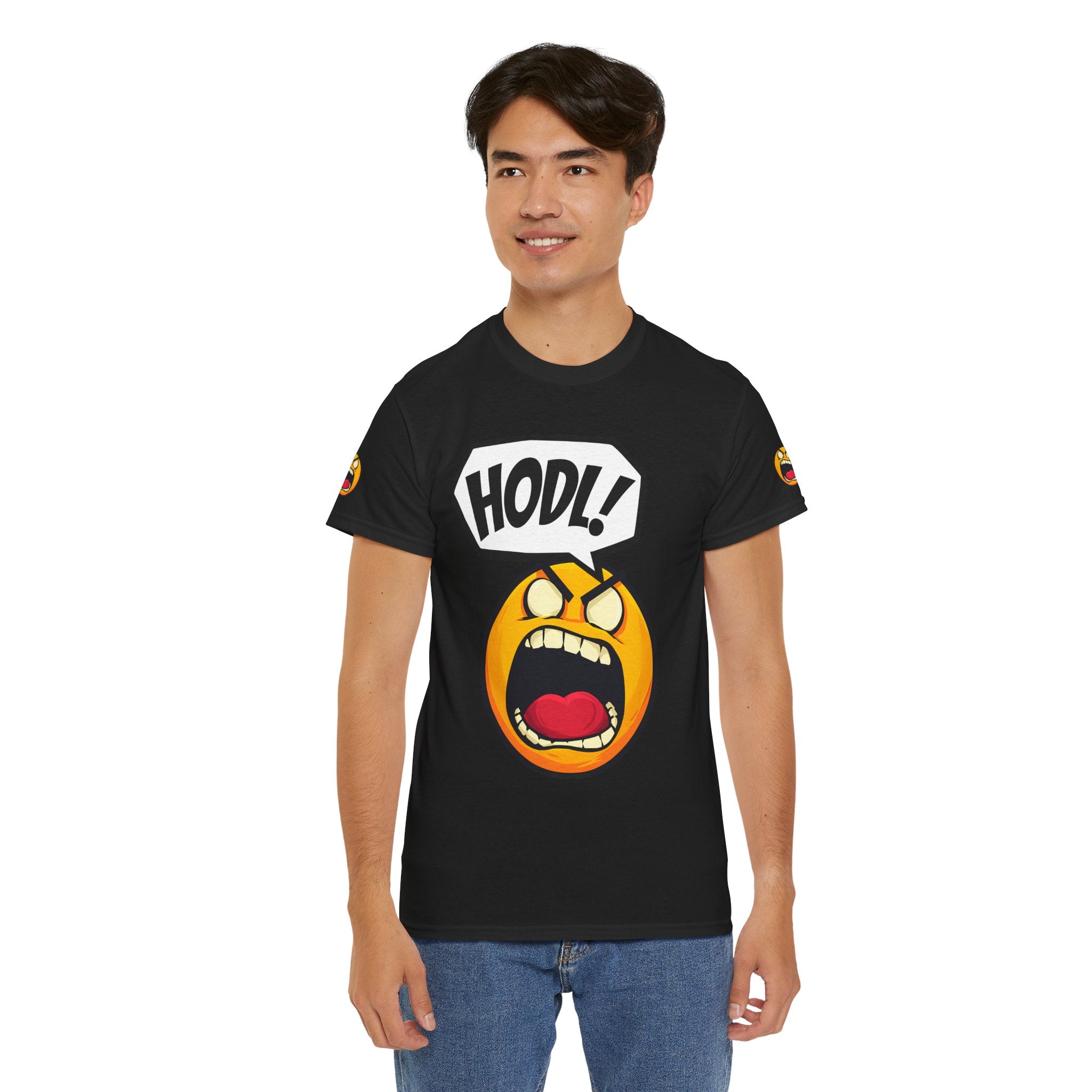 Bits Please HODL Collection, Heavy Cotton Tee, Unisex