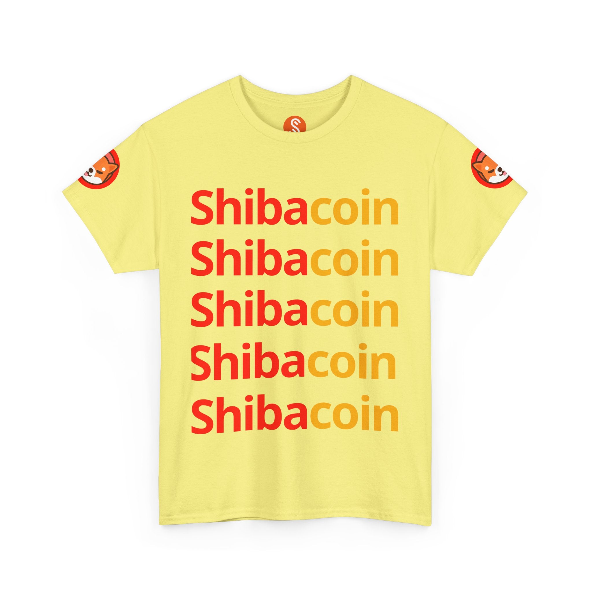Official SHIC Unisex Heavy Cotton Tee | Crypto Fan Shirt, Doge Coin Tee, Casual Wear, Gift for Crypto Enthusiasts, Unique T-Shirt