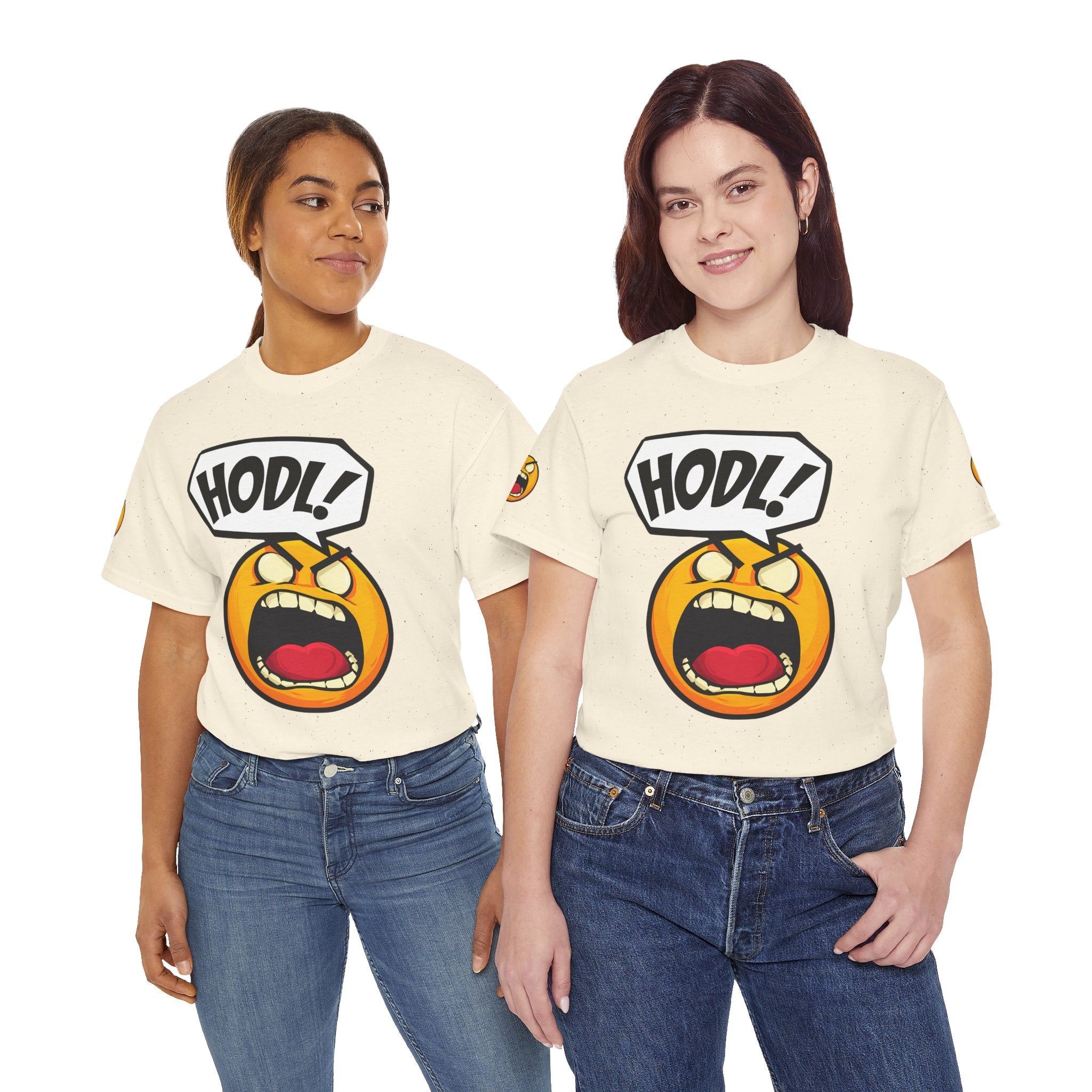Bits Please HODL Collection, Heavy Cotton Tee, Unisex