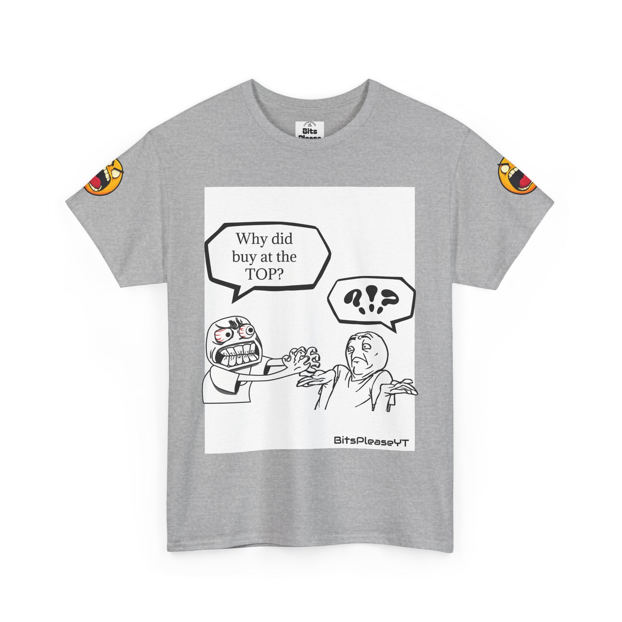 Meme T-Shirt Collection Created by Bits Please, Heavy Cotton Tee, Unisex