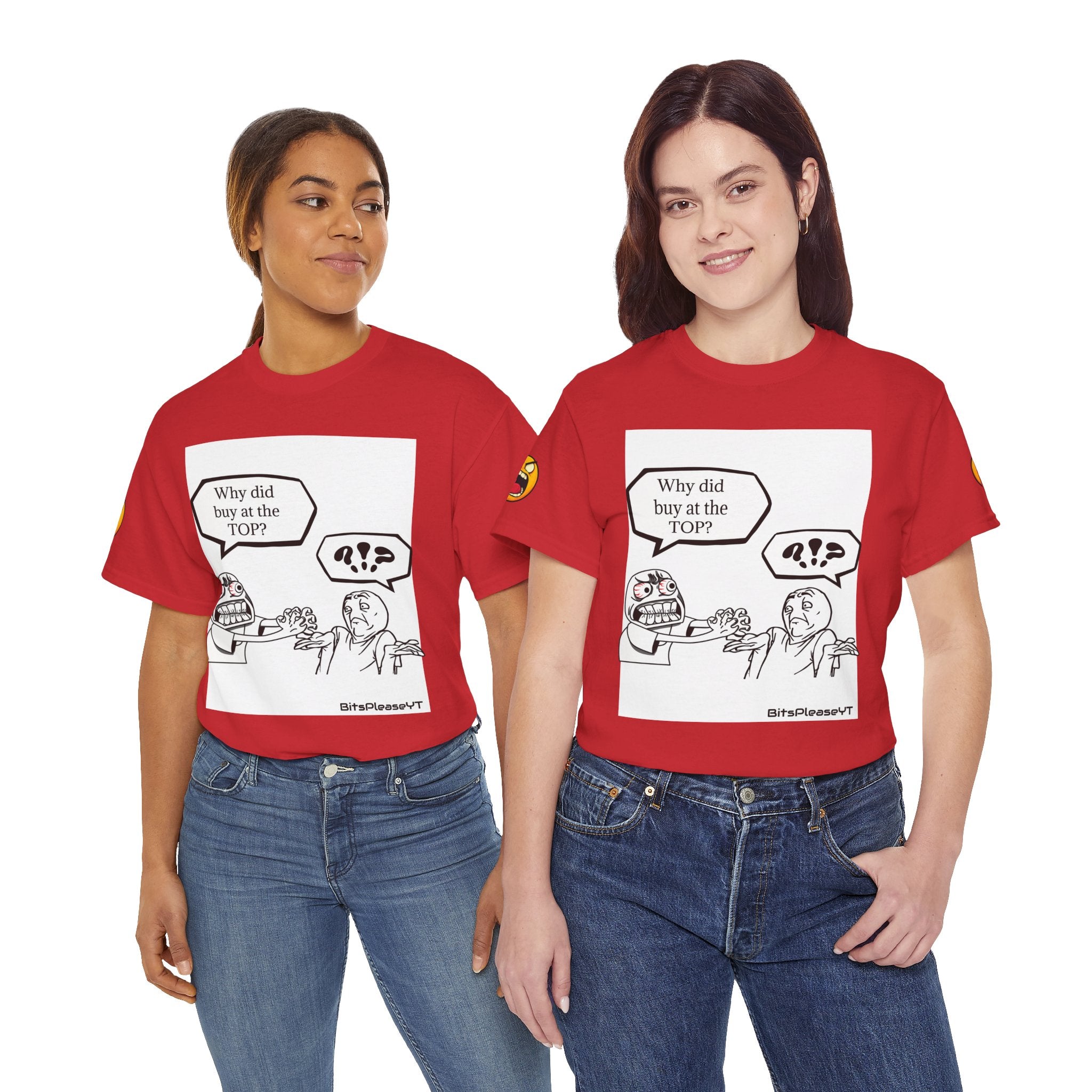 Meme T-Shirt Collection Created by Bits Please, Heavy Cotton Tee, Unisex