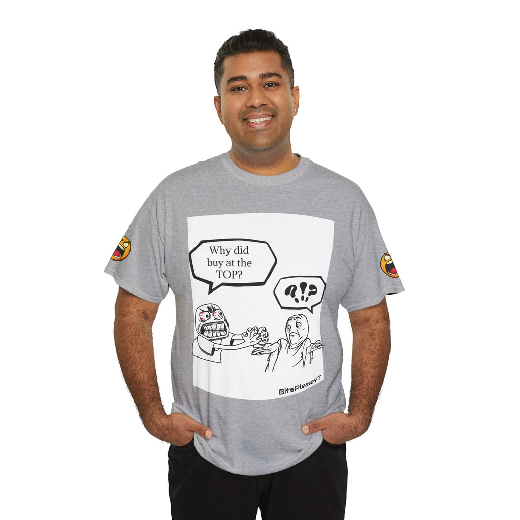 Meme T-Shirt Collection Created by Bits Please, Heavy Cotton Tee, Unisex