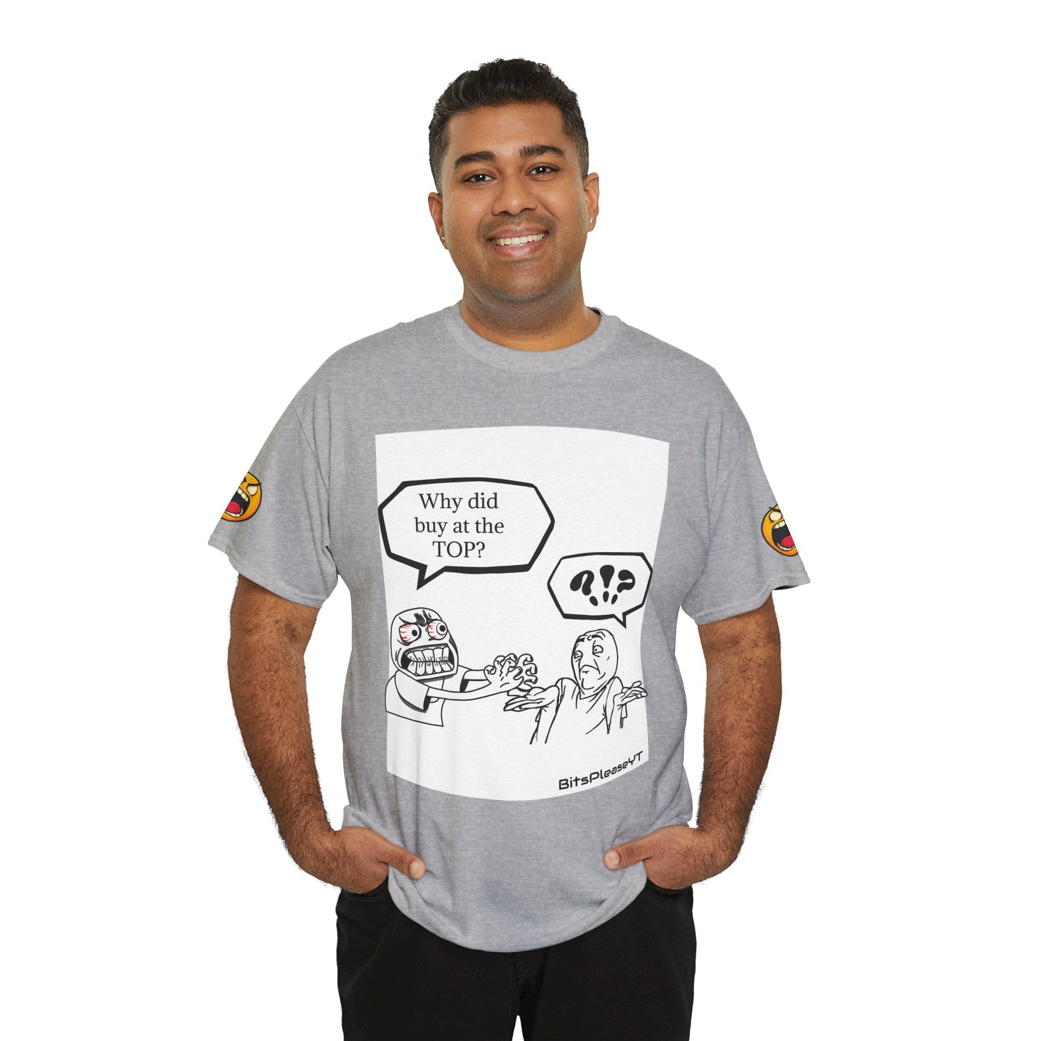 Meme T-Shirt Collection Created by Bits Please, Heavy Cotton Tee, Unisex