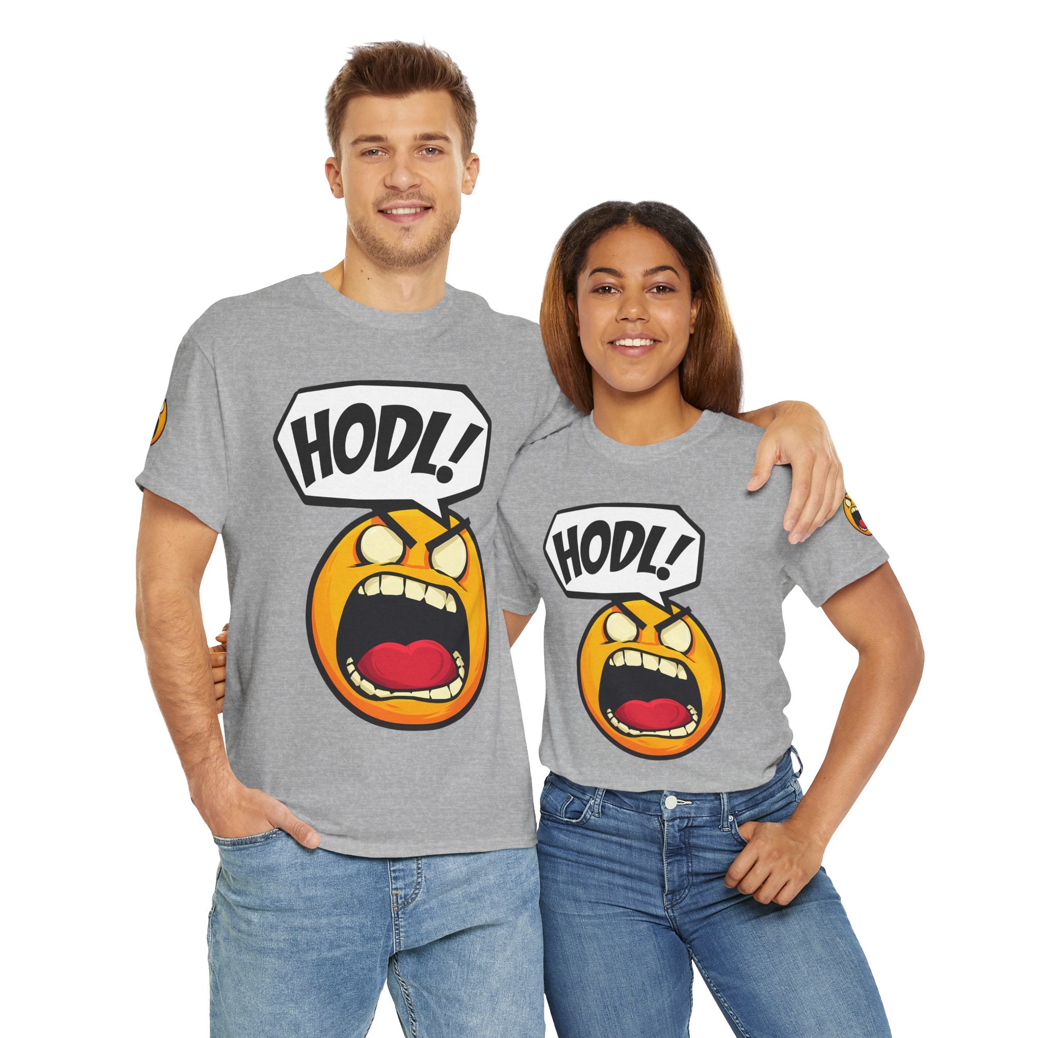 Bits Please HODL Collection, Heavy Cotton Tee, Unisex