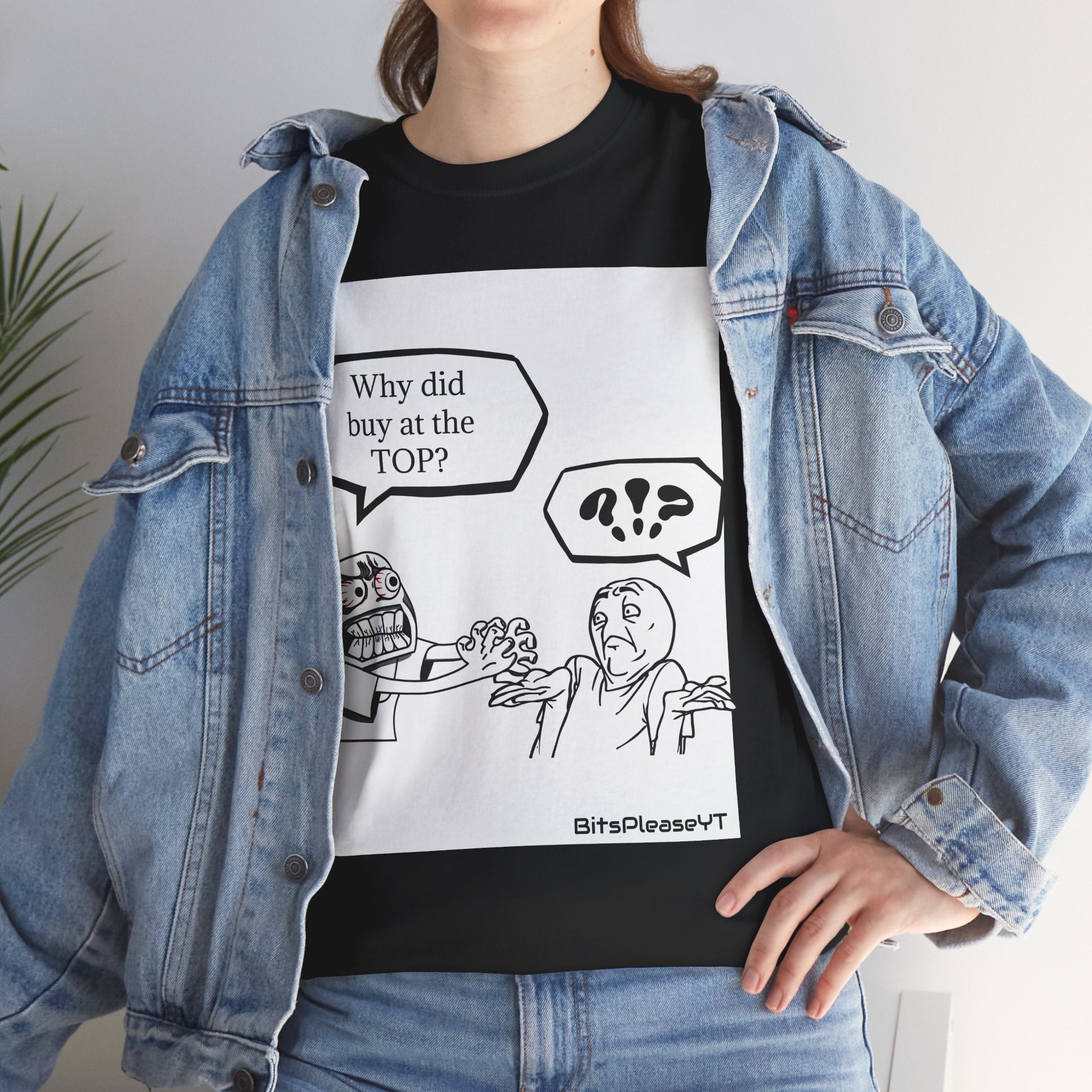 Meme T-Shirt Collection Created by Bits Please, Heavy Cotton Tee, Unisex