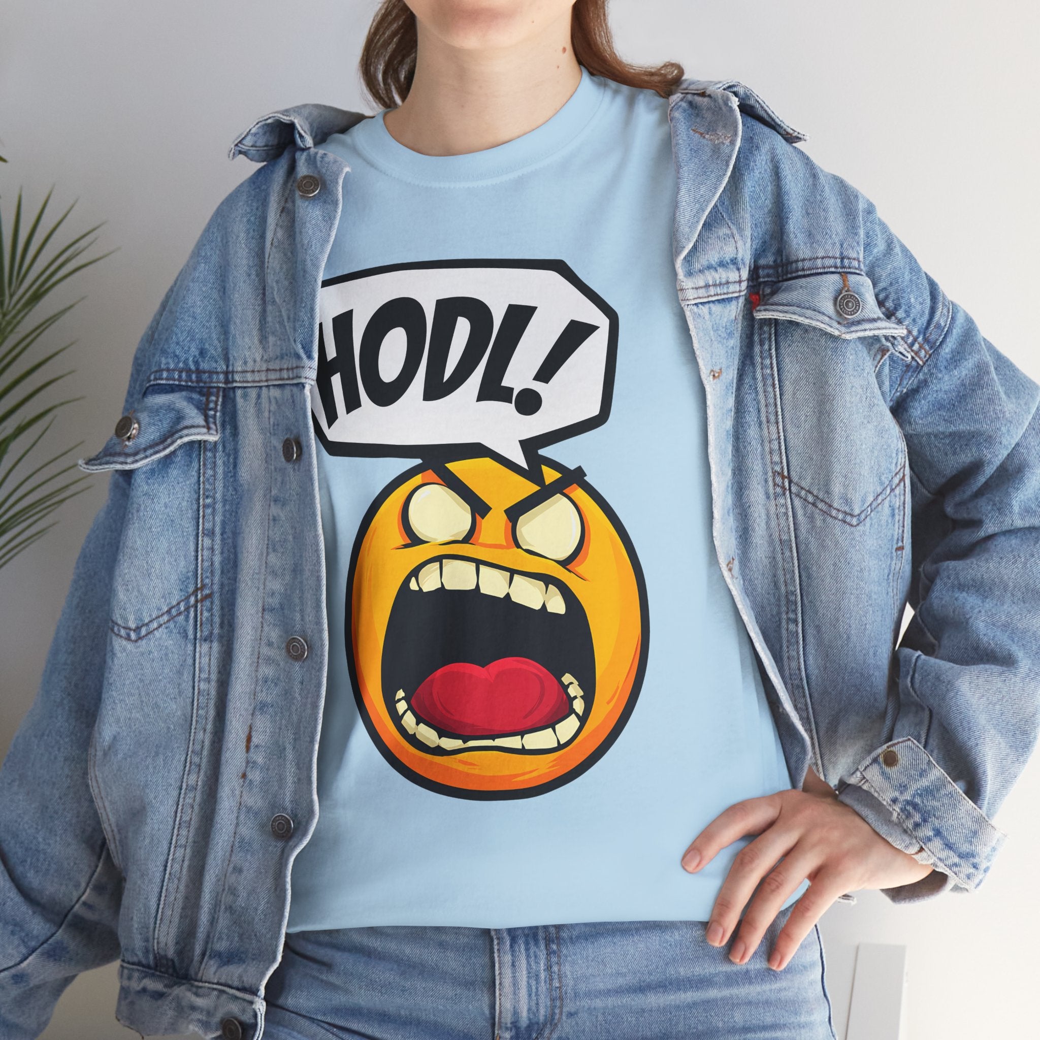 Bits Please HODL Collection, Heavy Cotton Tee, Unisex