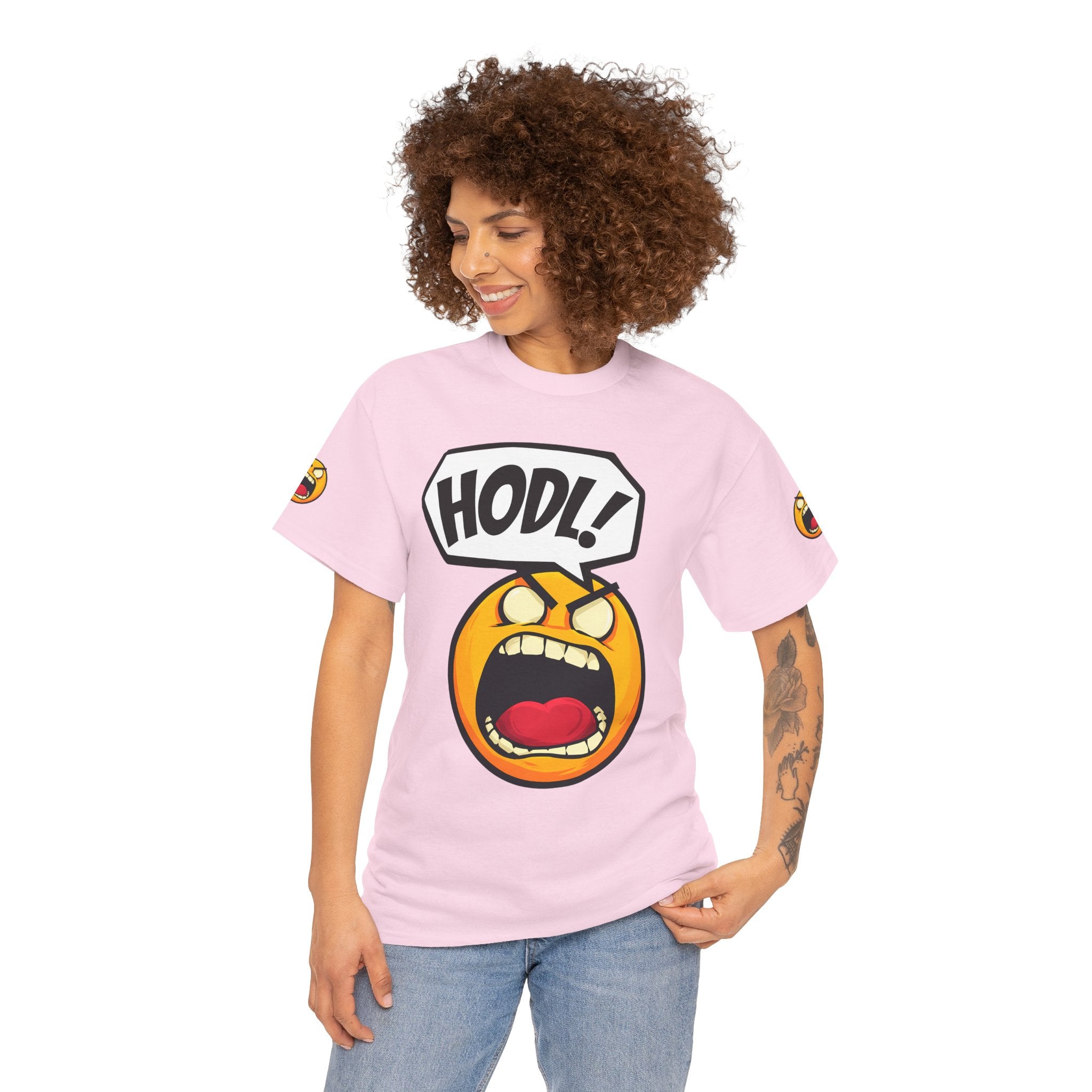 Bits Please HODL Collection, Heavy Cotton Tee, Unisex