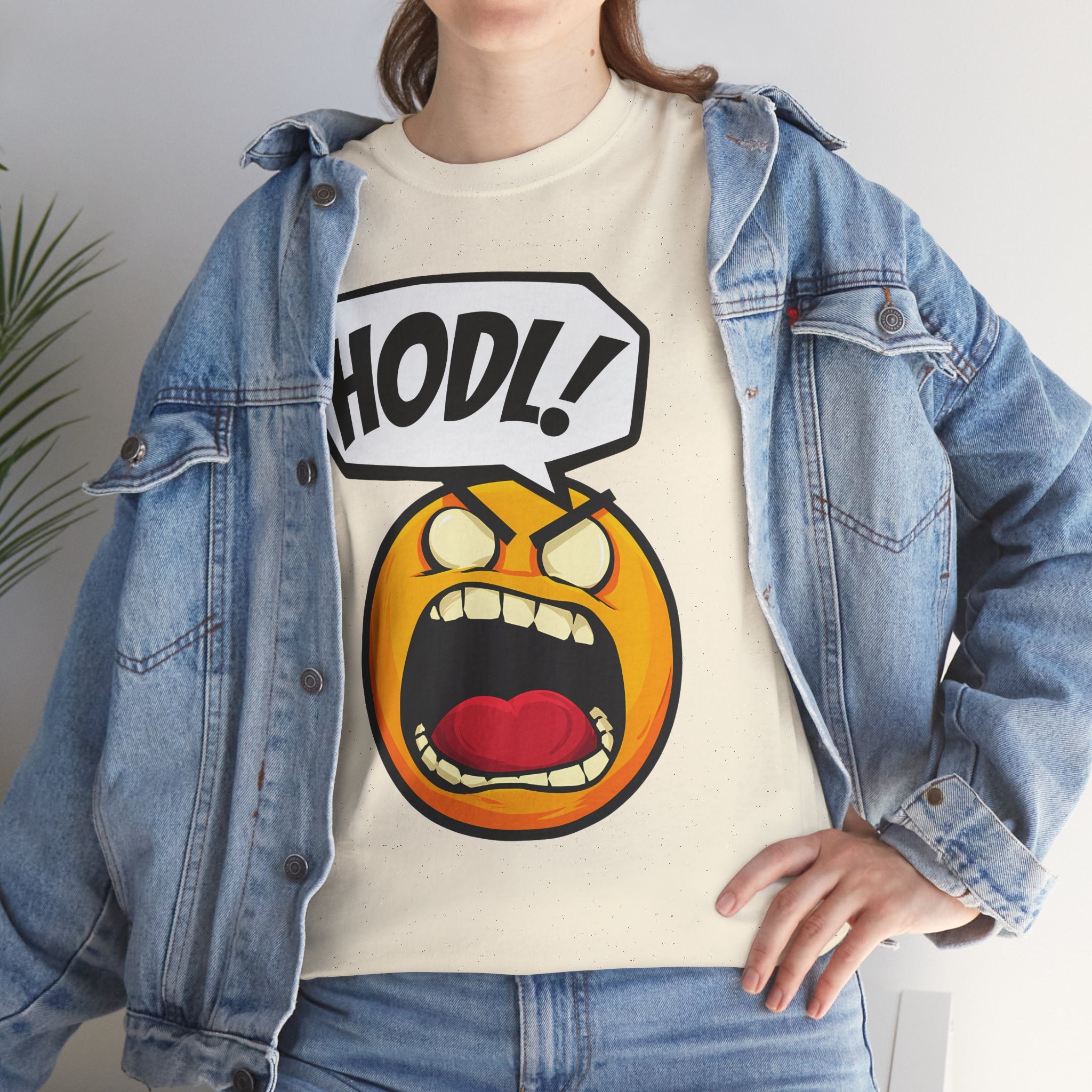 Bits Please HODL Collection, Heavy Cotton Tee, Unisex