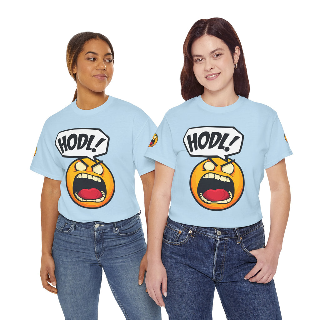 Bits Please HODL Collection, Heavy Cotton Tee, Unisex