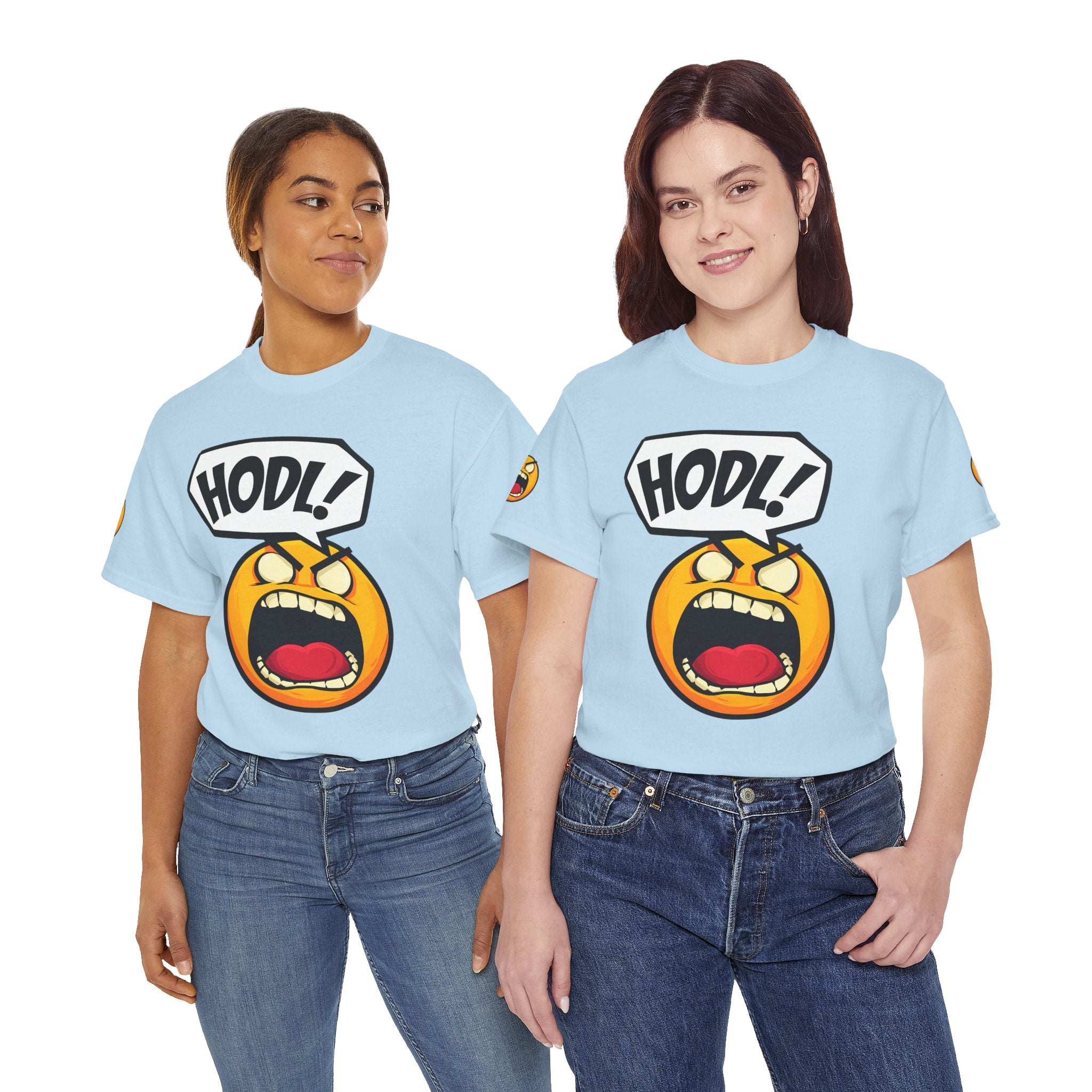Bits Please HODL Collection, Heavy Cotton Tee, Unisex