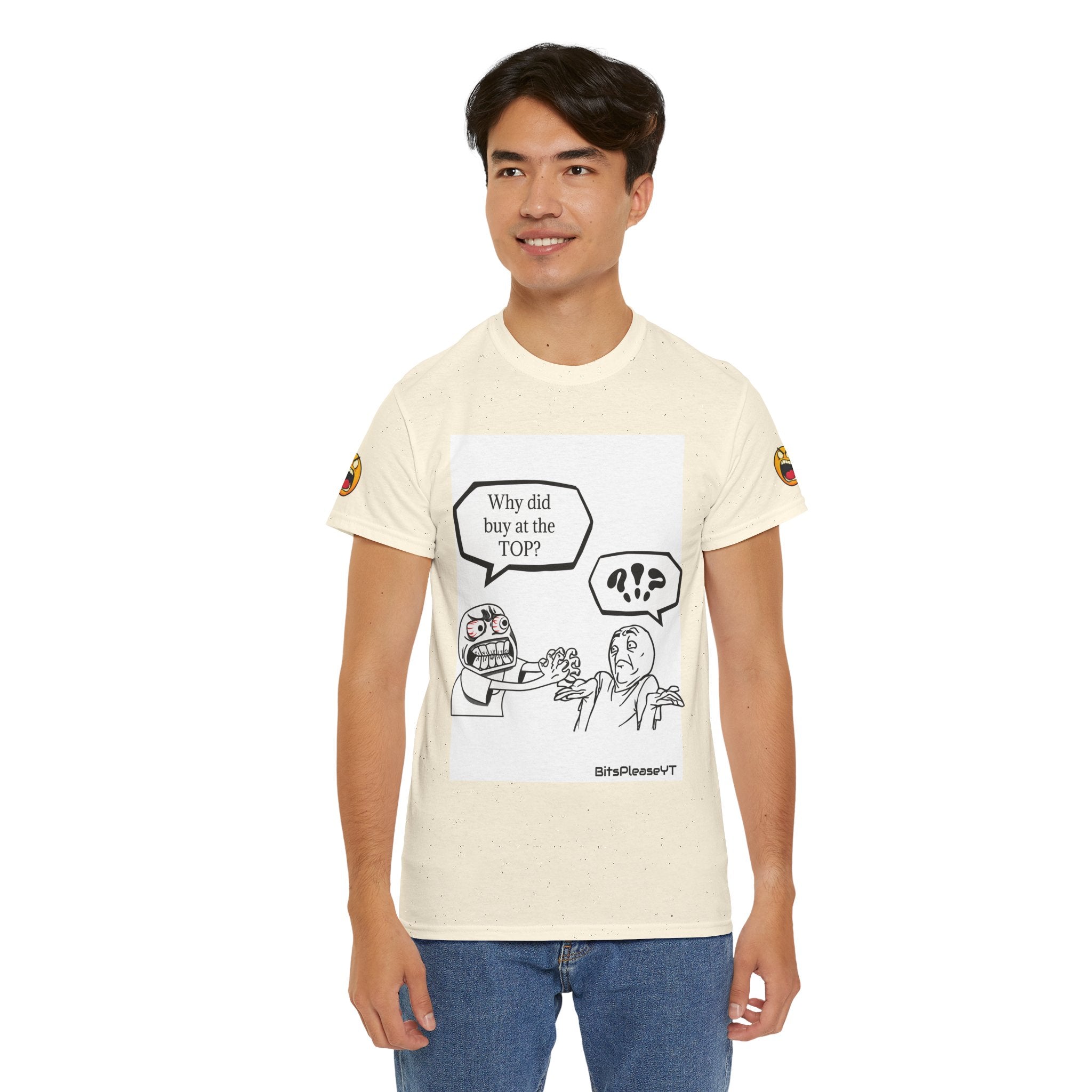 Meme T-Shirt Collection Created by Bits Please, Heavy Cotton Tee, Unisex