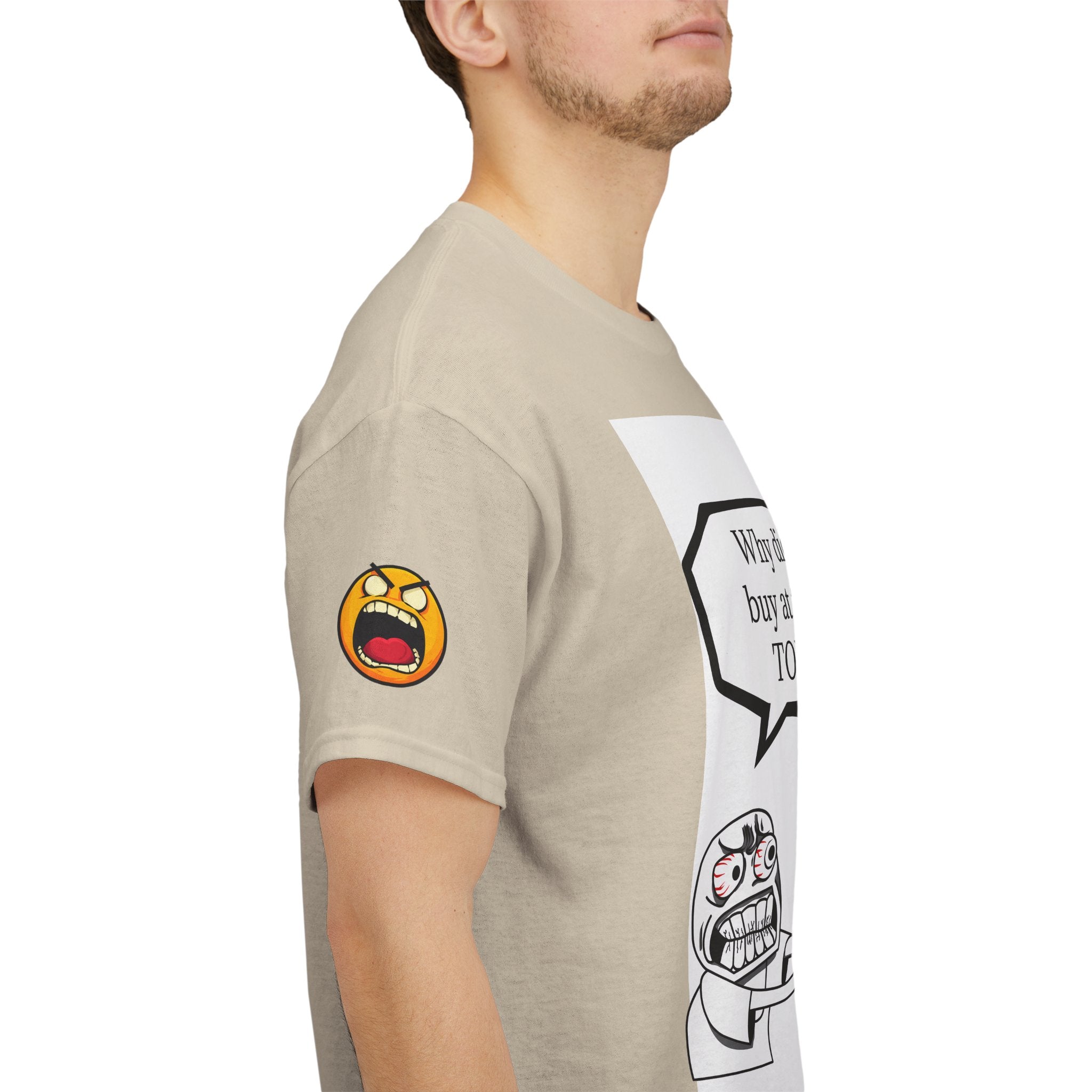 Meme T-Shirt Collection Created by Bits Please, Heavy Cotton Tee, Unisex