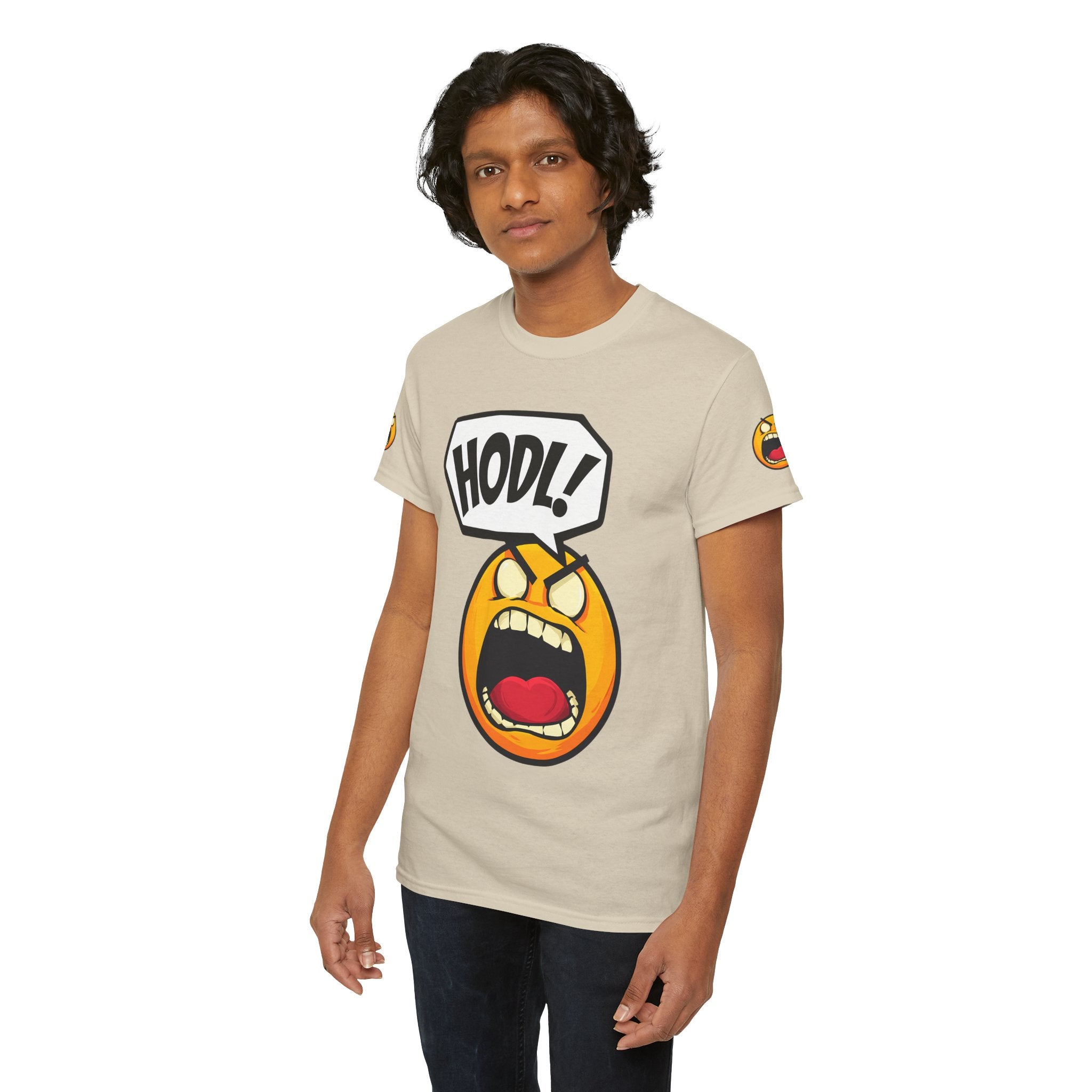 Bits Please HODL Collection, Heavy Cotton Tee, Unisex