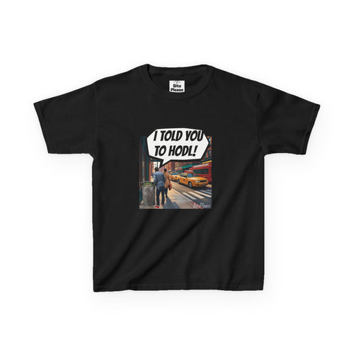 Bits Please Tee, Quirky T-Shirt for Crypto Children