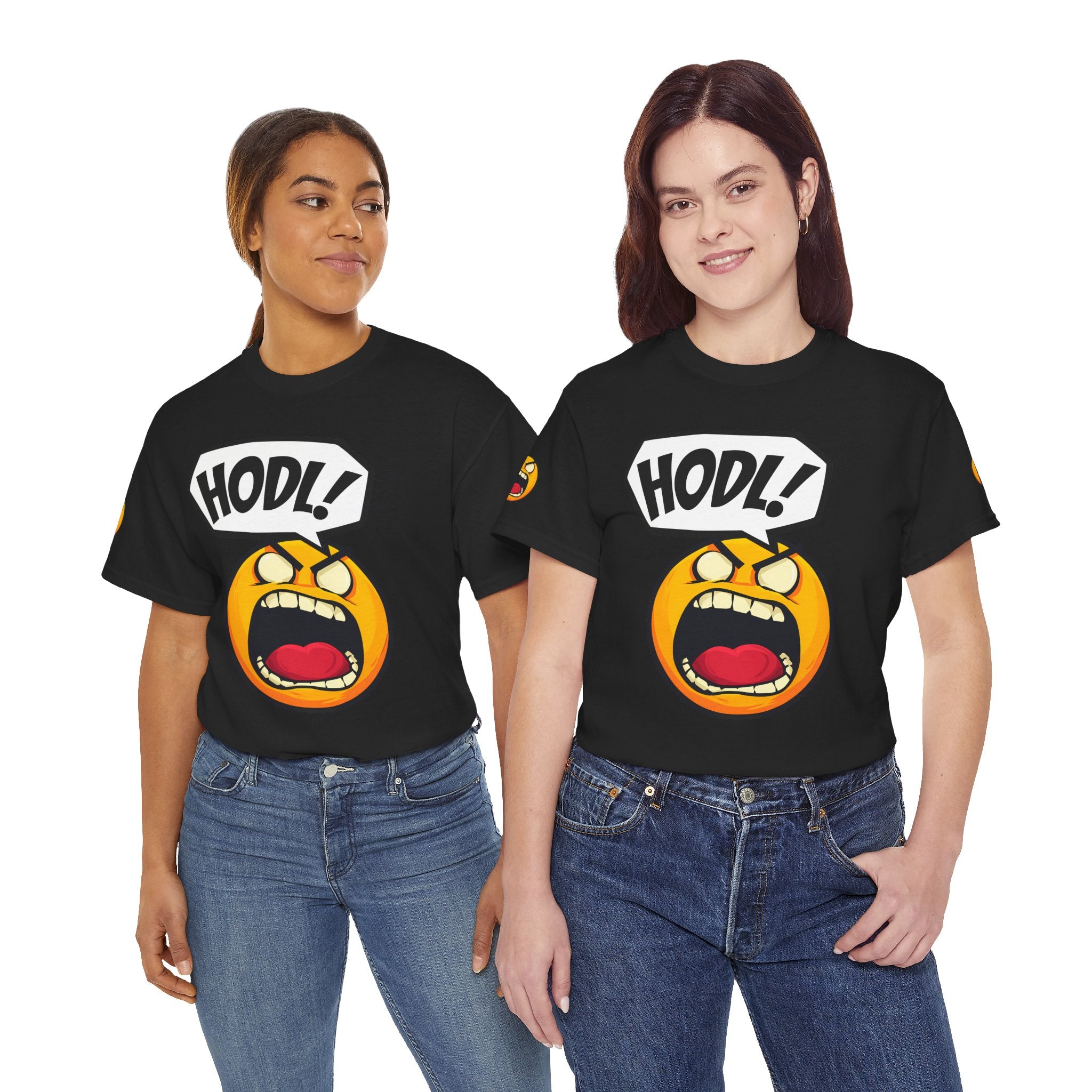 Bits Please HODL Collection, Heavy Cotton Tee, Unisex