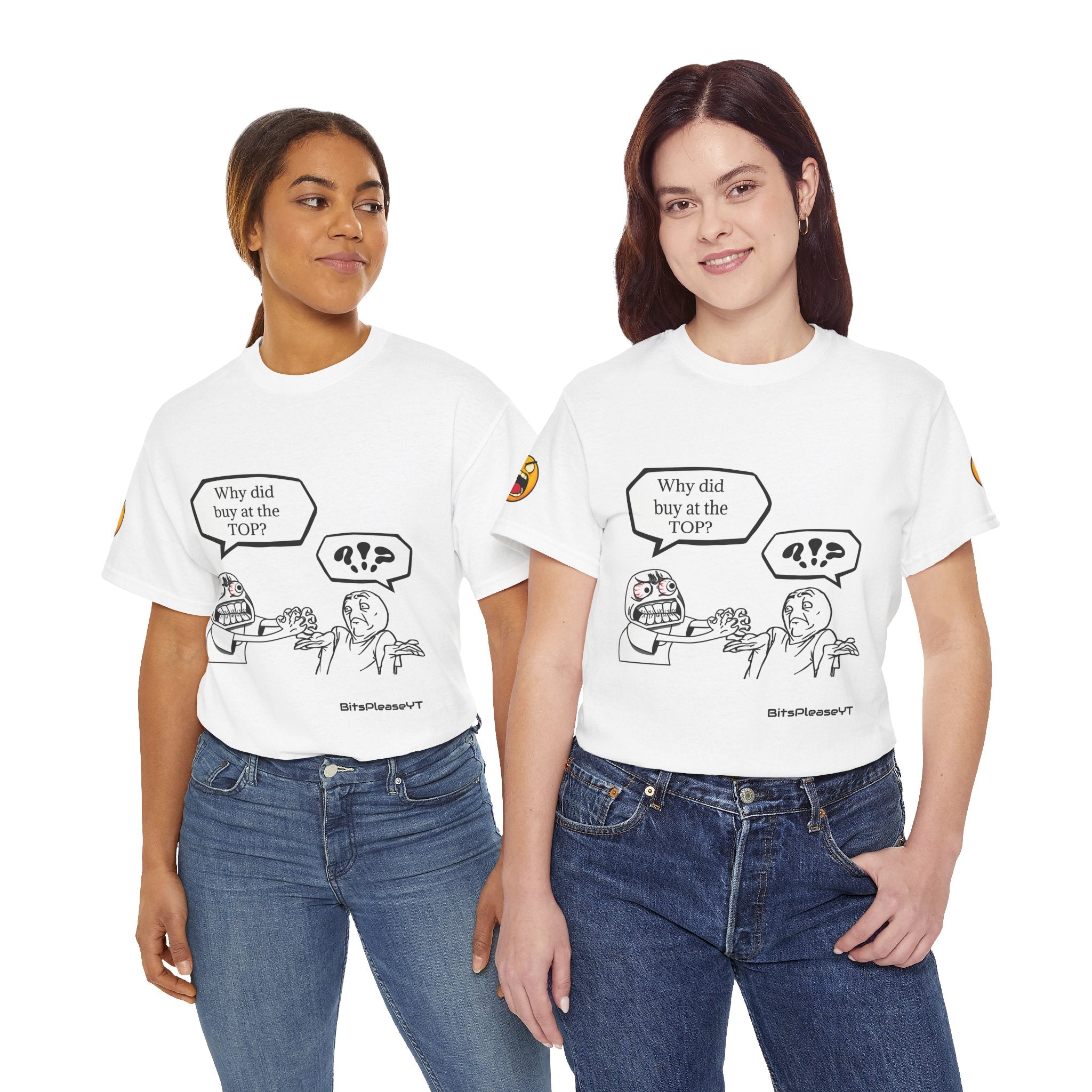 Meme T-Shirt Collection Created by Bits Please, Heavy Cotton Tee, Unisex