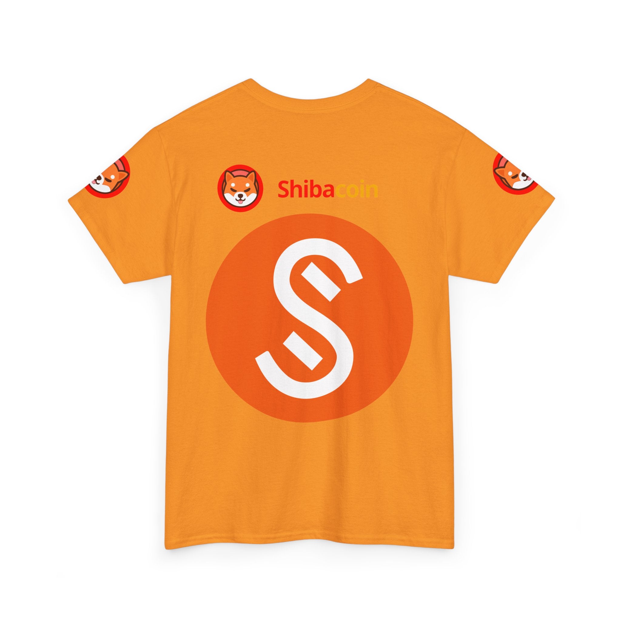 Official SHIC Unisex Heavy Cotton Tee | Crypto Fan Shirt, Doge Coin Tee, Casual Wear, Gift for Crypto Enthusiasts, Unique T-Shirt