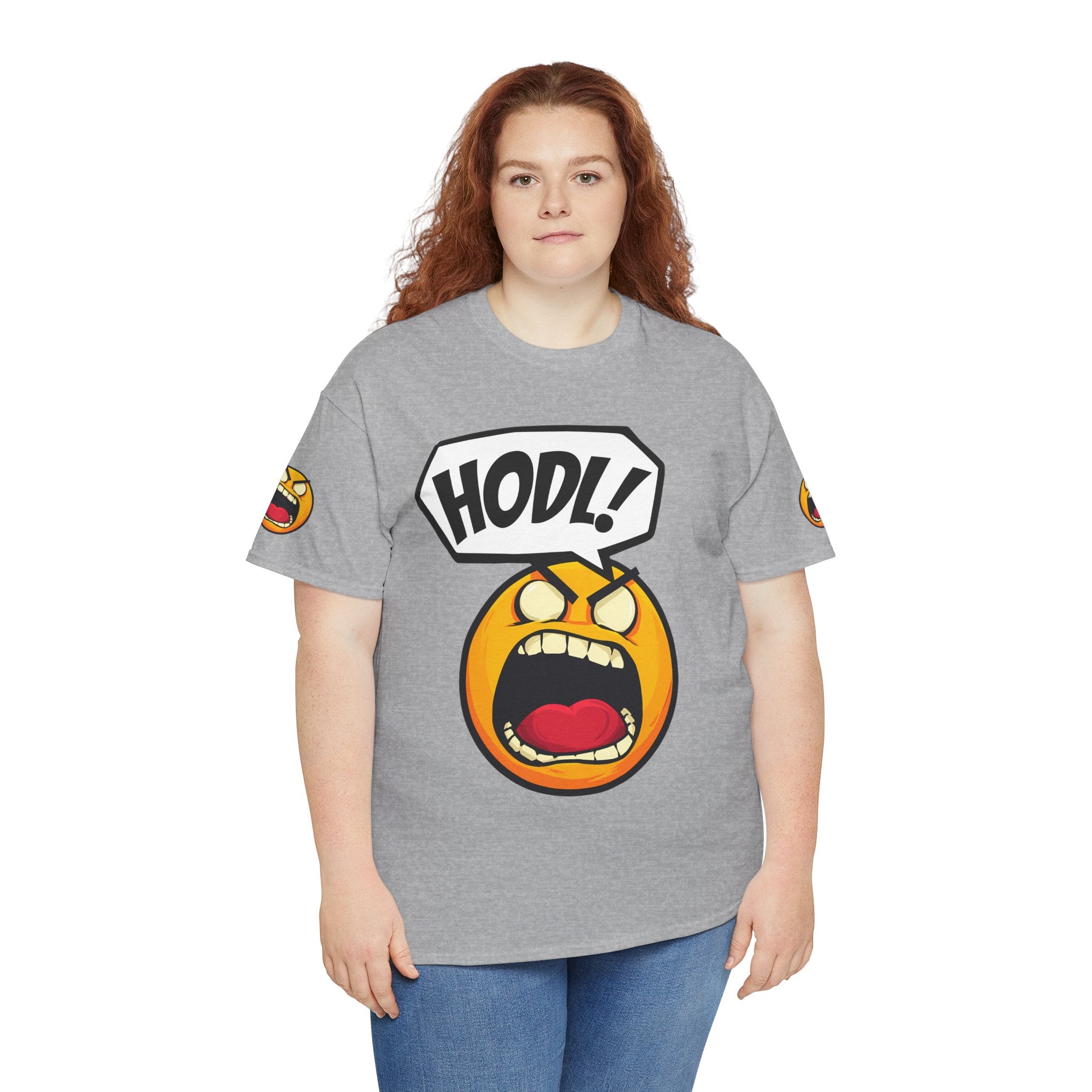 Bits Please HODL Collection, Heavy Cotton Tee, Unisex