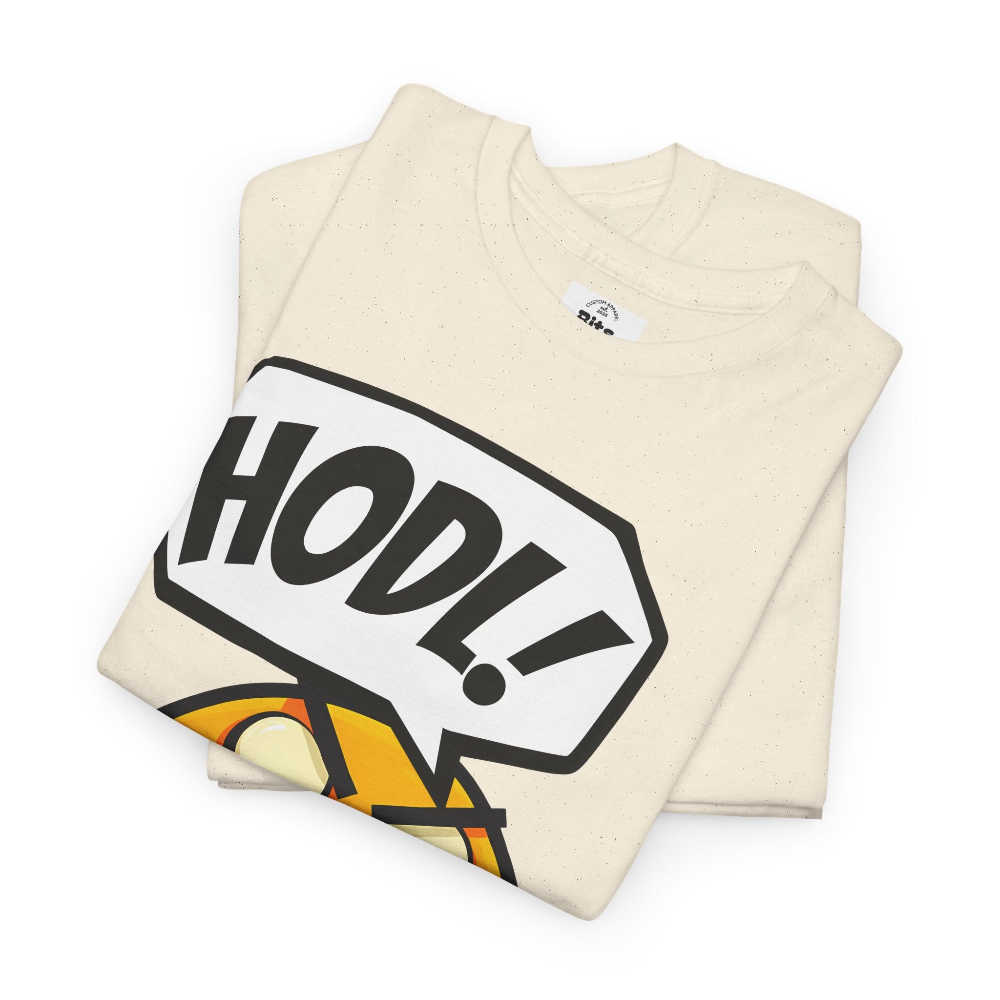 Bits Please HODL Collection, Heavy Cotton Tee, Unisex