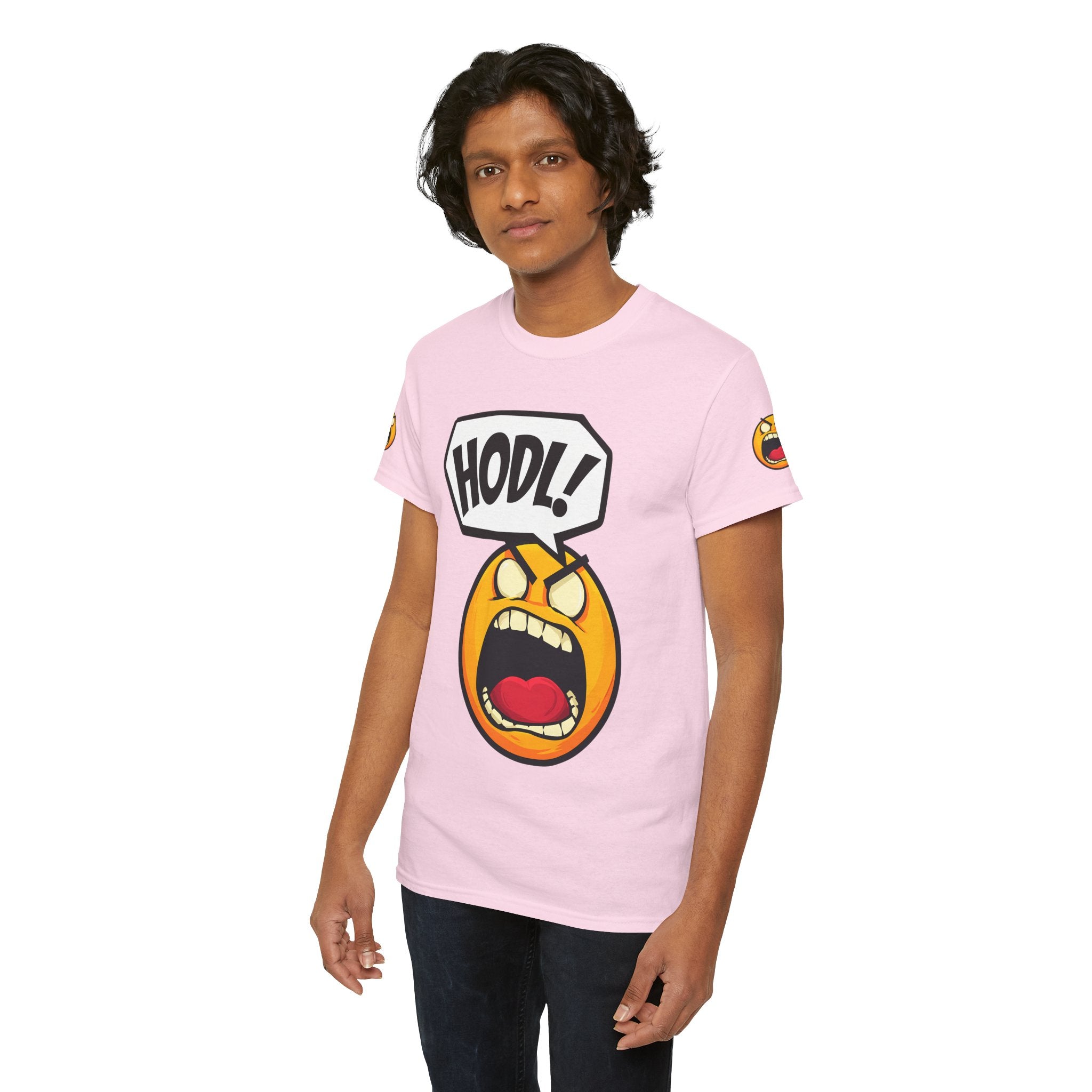 Bits Please HODL Collection, Heavy Cotton Tee, Unisex