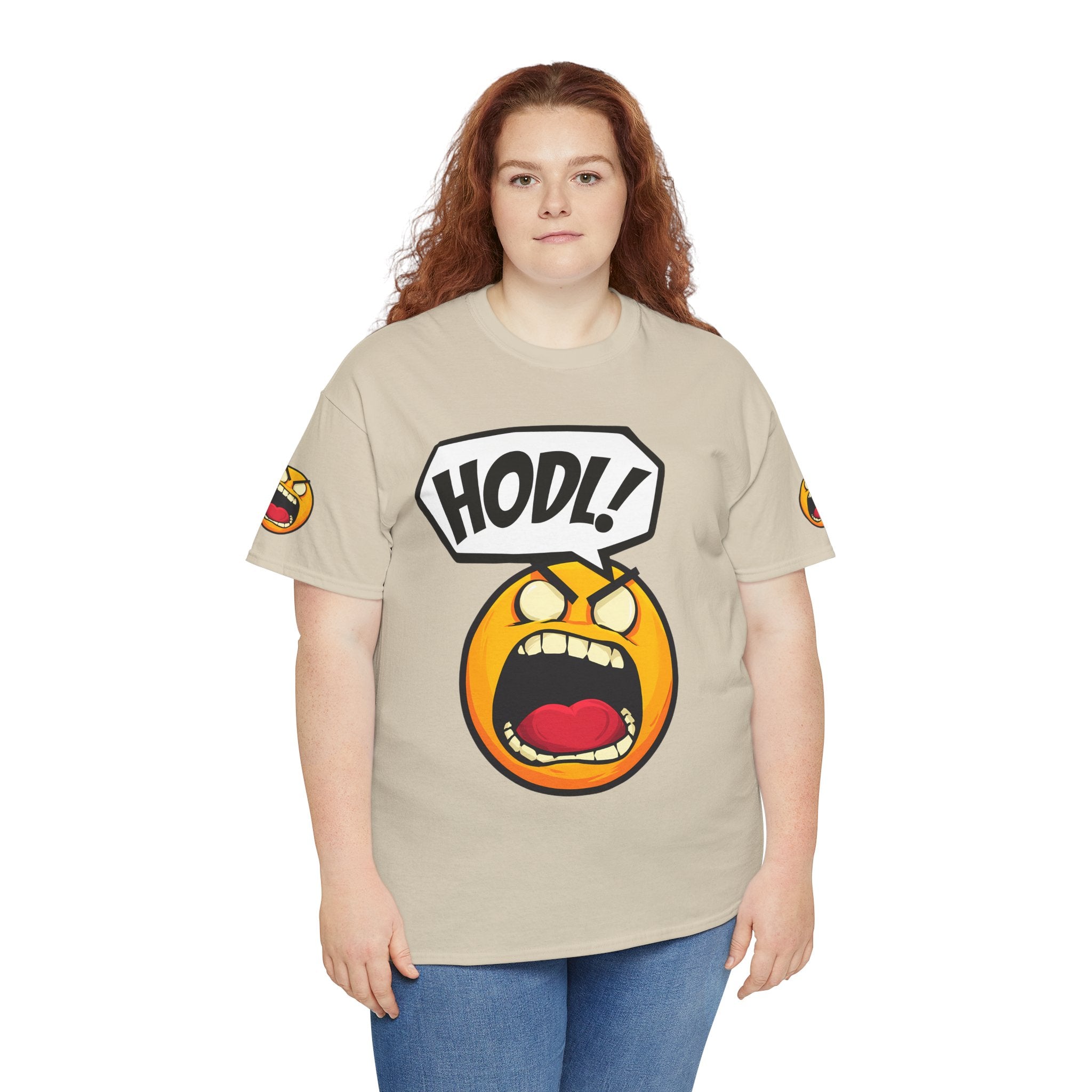 Bits Please HODL Collection, Heavy Cotton Tee, Unisex