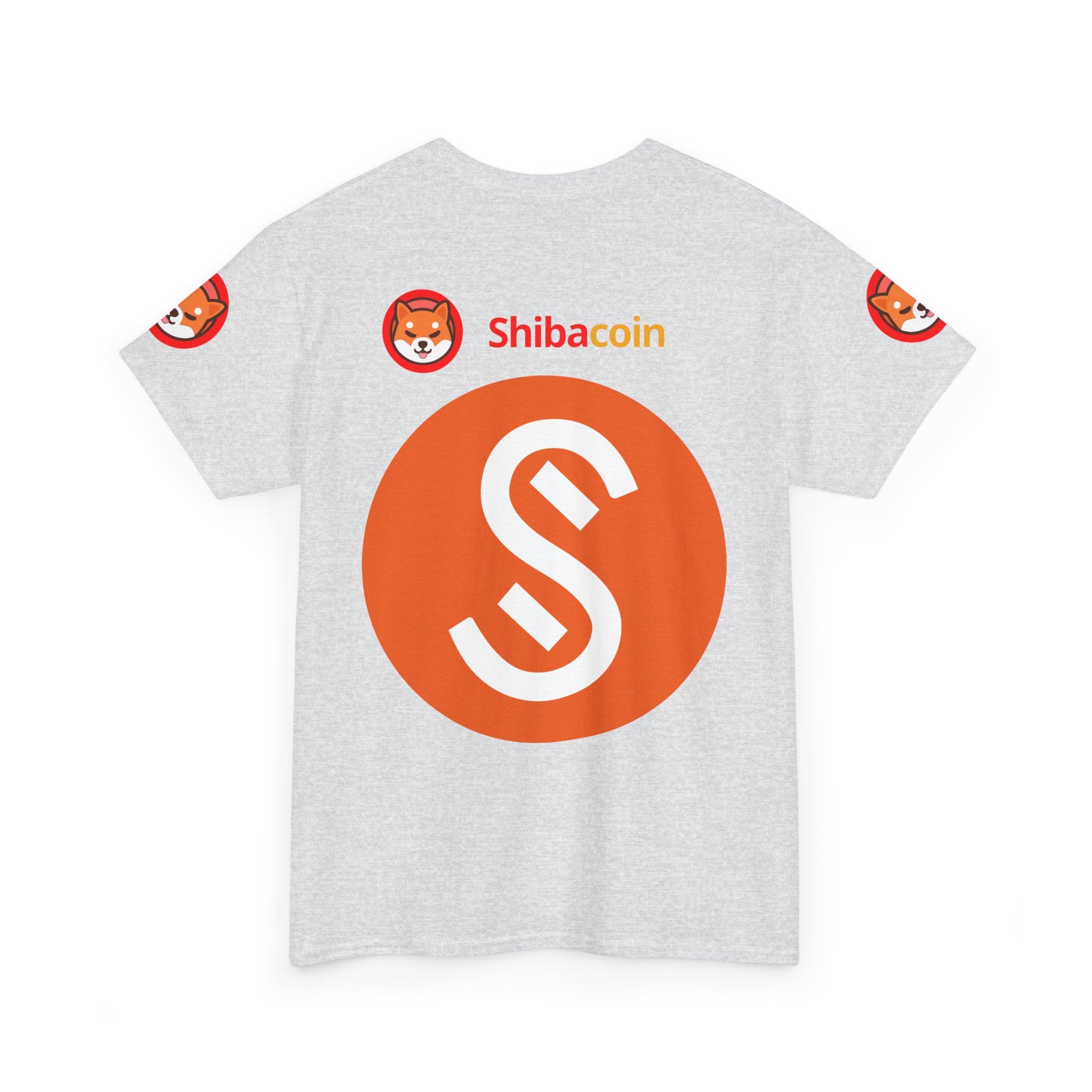 Official SHIC Unisex Heavy Cotton Tee | Crypto Fan Shirt, Doge Coin Tee, Casual Wear, Gift for Crypto Enthusiasts, Unique T-Shirt