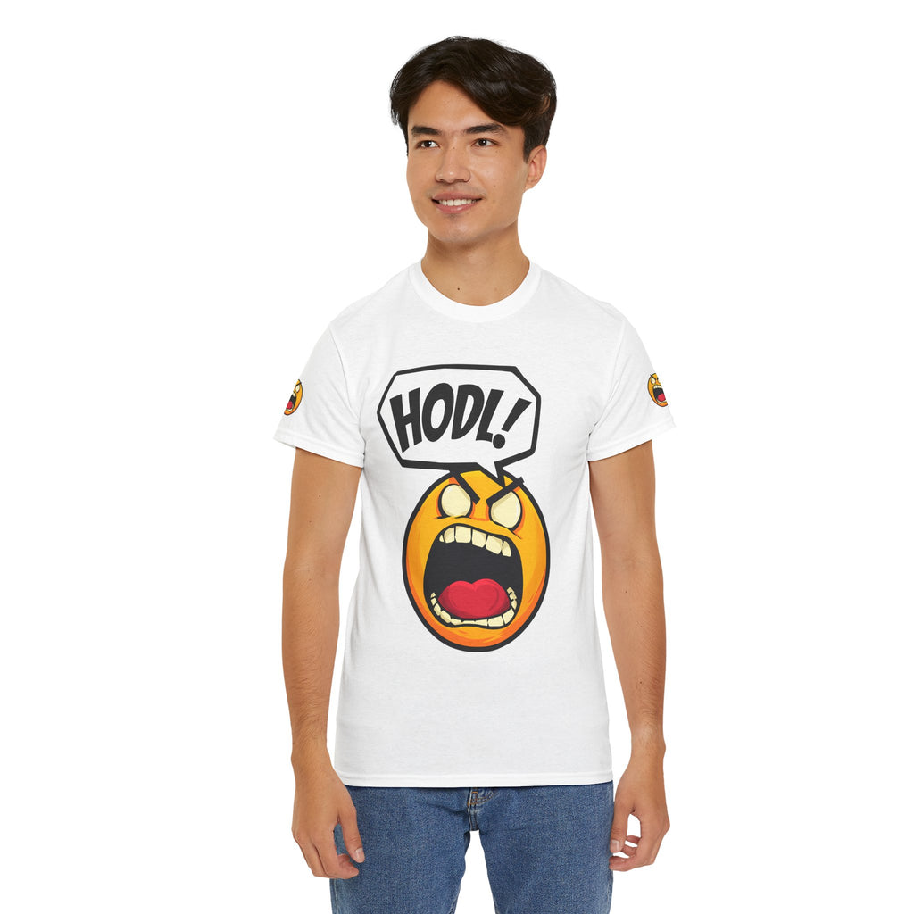 Bits Please HODL Collection, Heavy Cotton Tee, Unisex