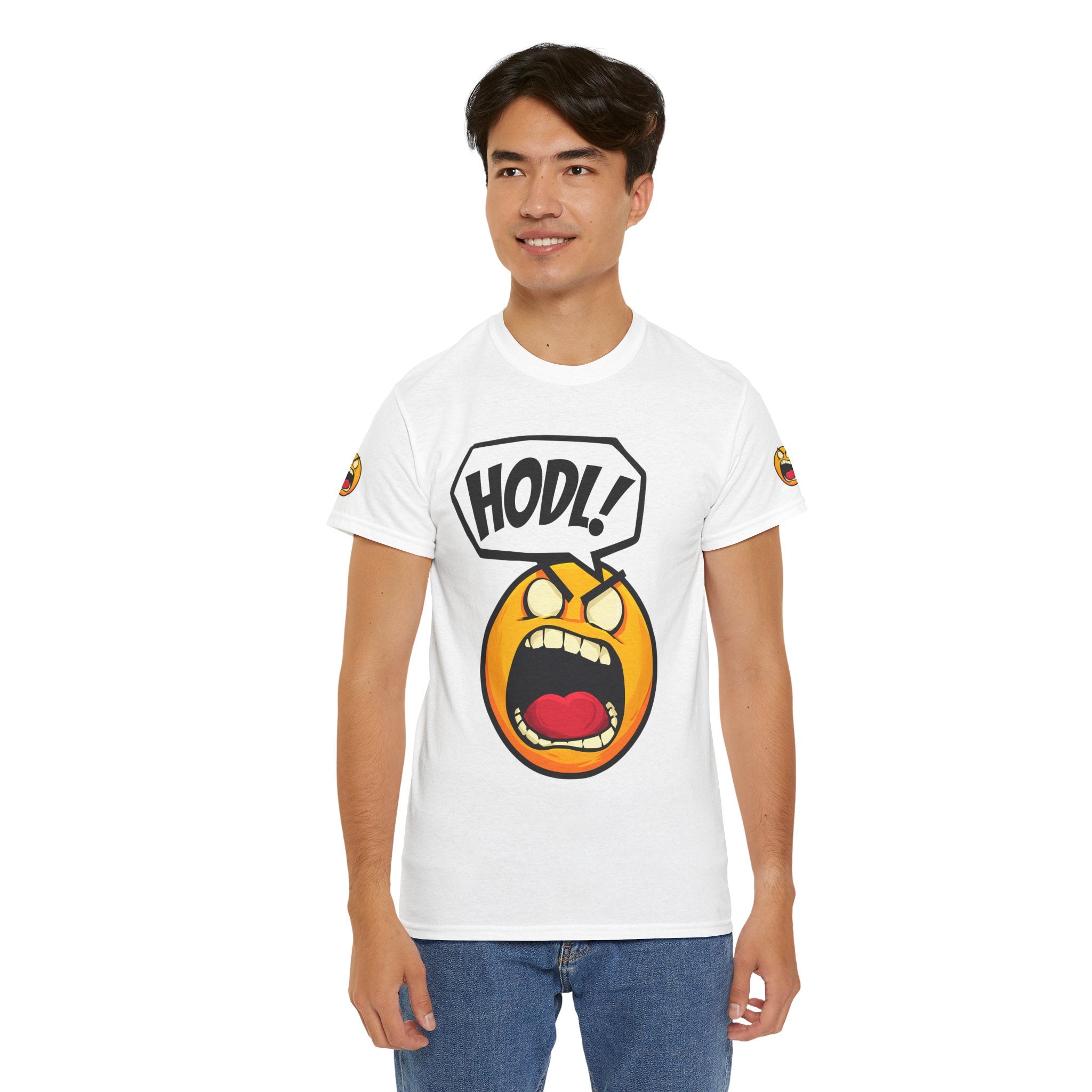 Bits Please HODL Collection, Heavy Cotton Tee, Unisex