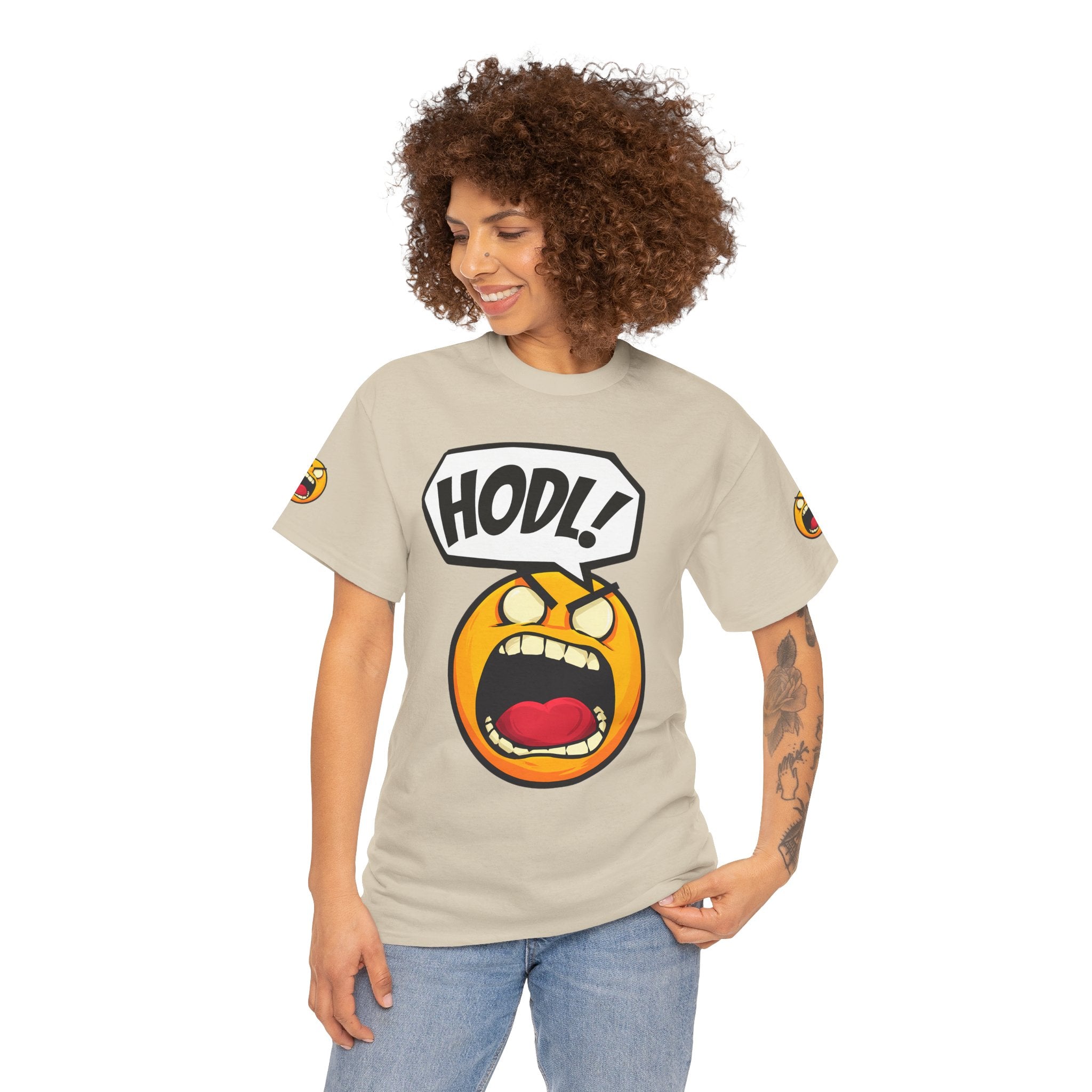 Bits Please HODL Collection, Heavy Cotton Tee, Unisex
