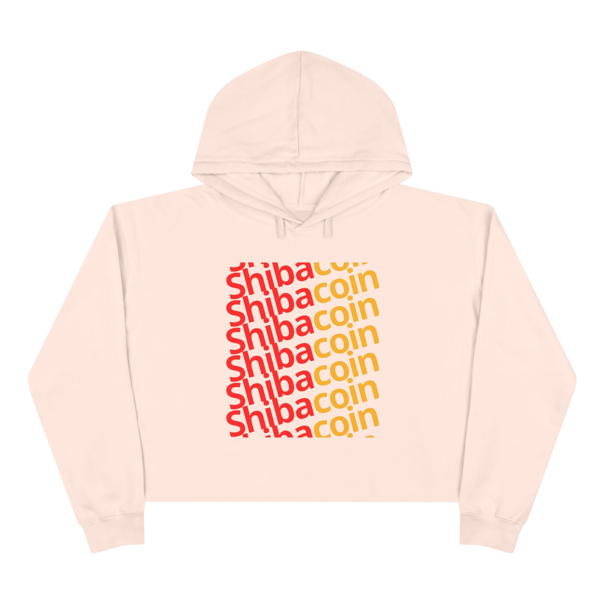 Official SHIC Crop Hoodie with SHIC Design, Trendy Sweatshirt for Crypto Lovers, Dog Lovers Gift, Perfect for Casual Days, Festival Wear