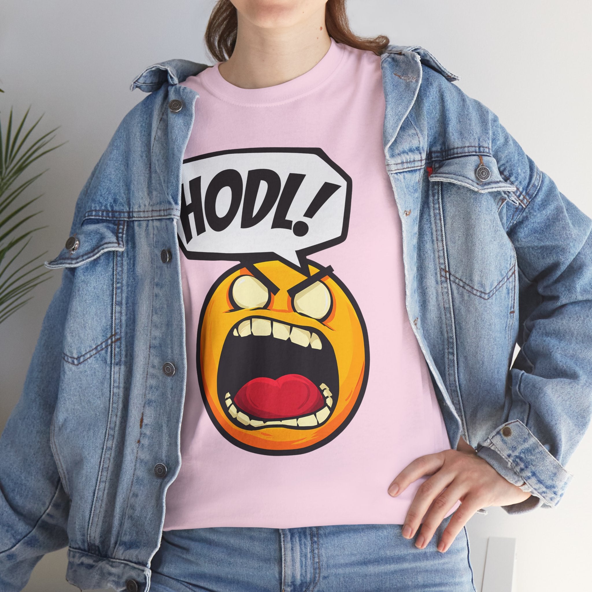 Bits Please HODL Collection, Heavy Cotton Tee, Unisex