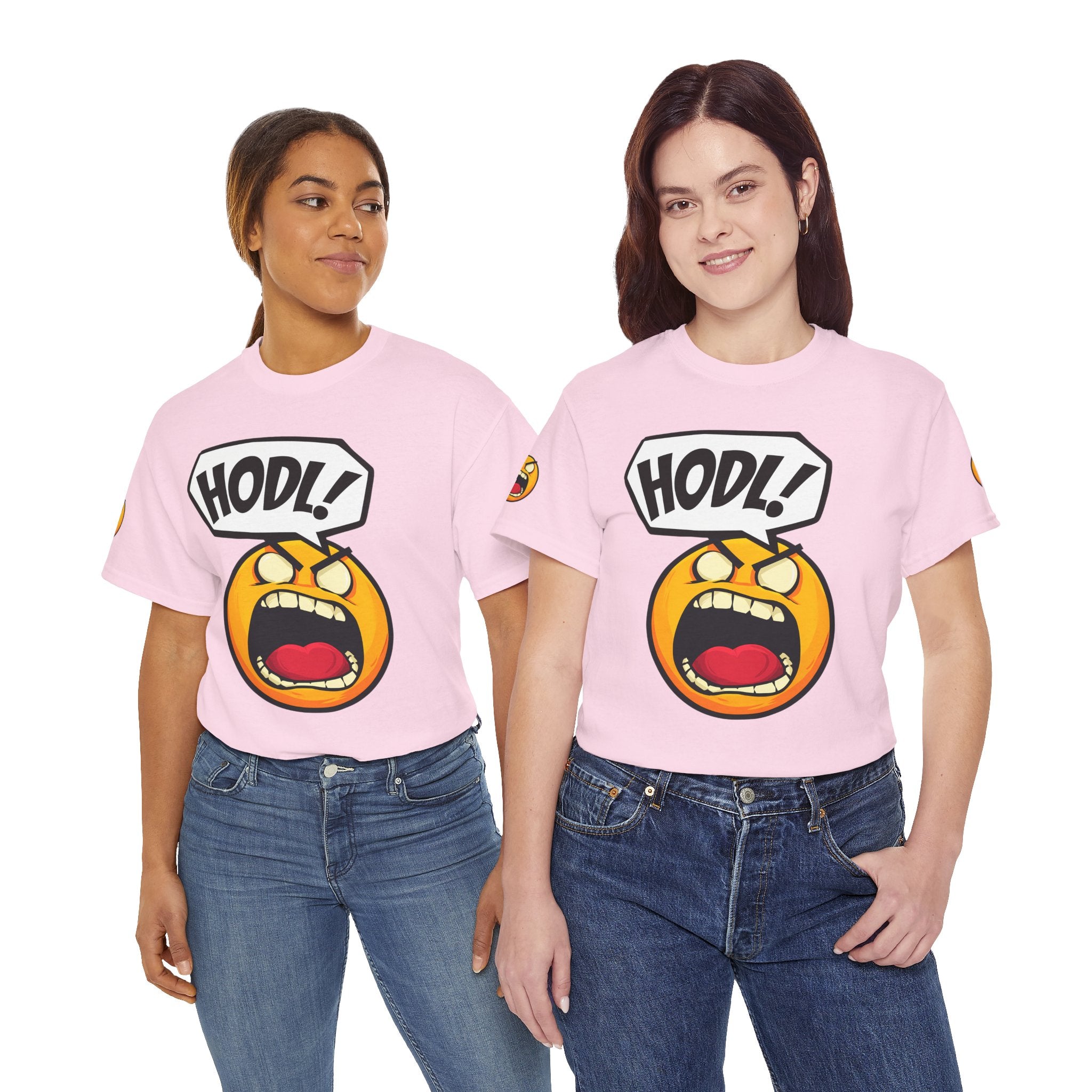 Bits Please HODL Collection, Heavy Cotton Tee, Unisex
