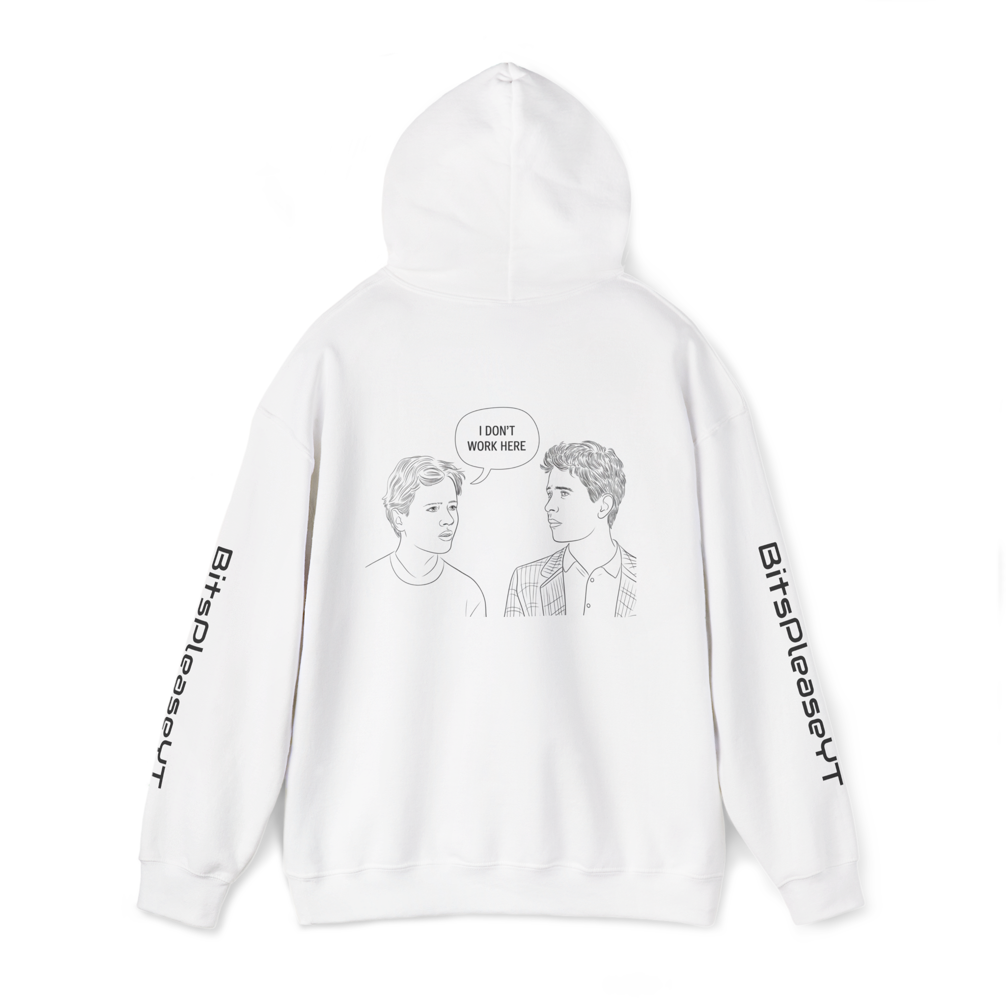 Moist Co. "I don't work here" Sweatshirt for Men, Women, and Teens