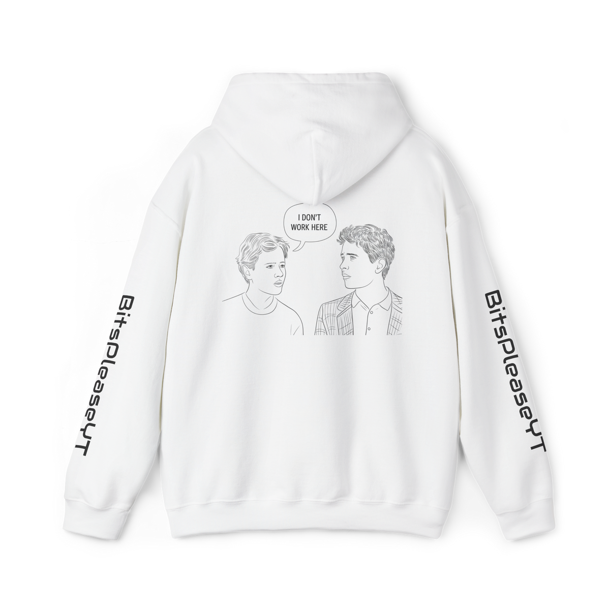 Moist Co. "I don't work here" Sweatshirt for Men, Women, and Teens