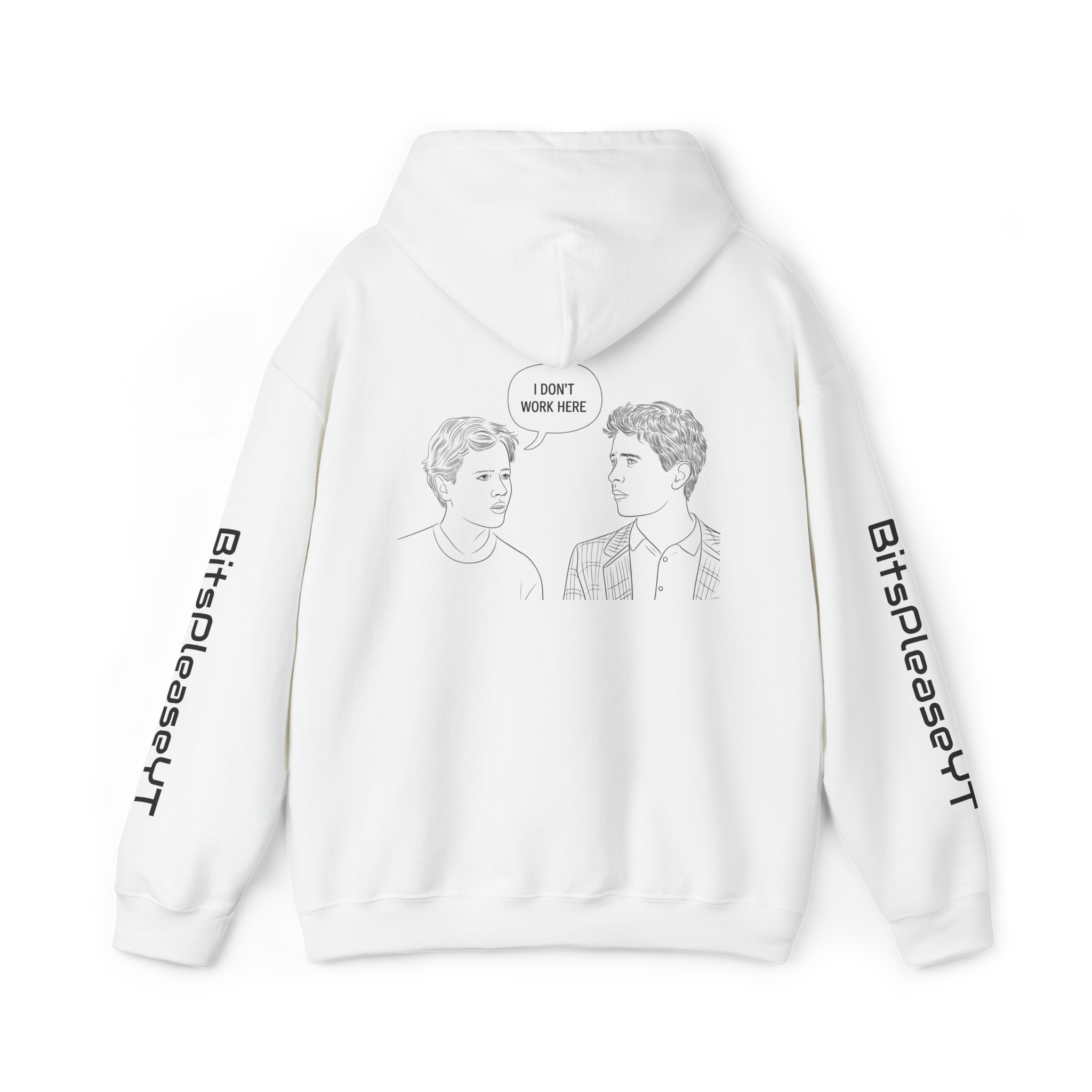 Moist Co. "I don't work here" Sweatshirt for Men, Women, and Teens