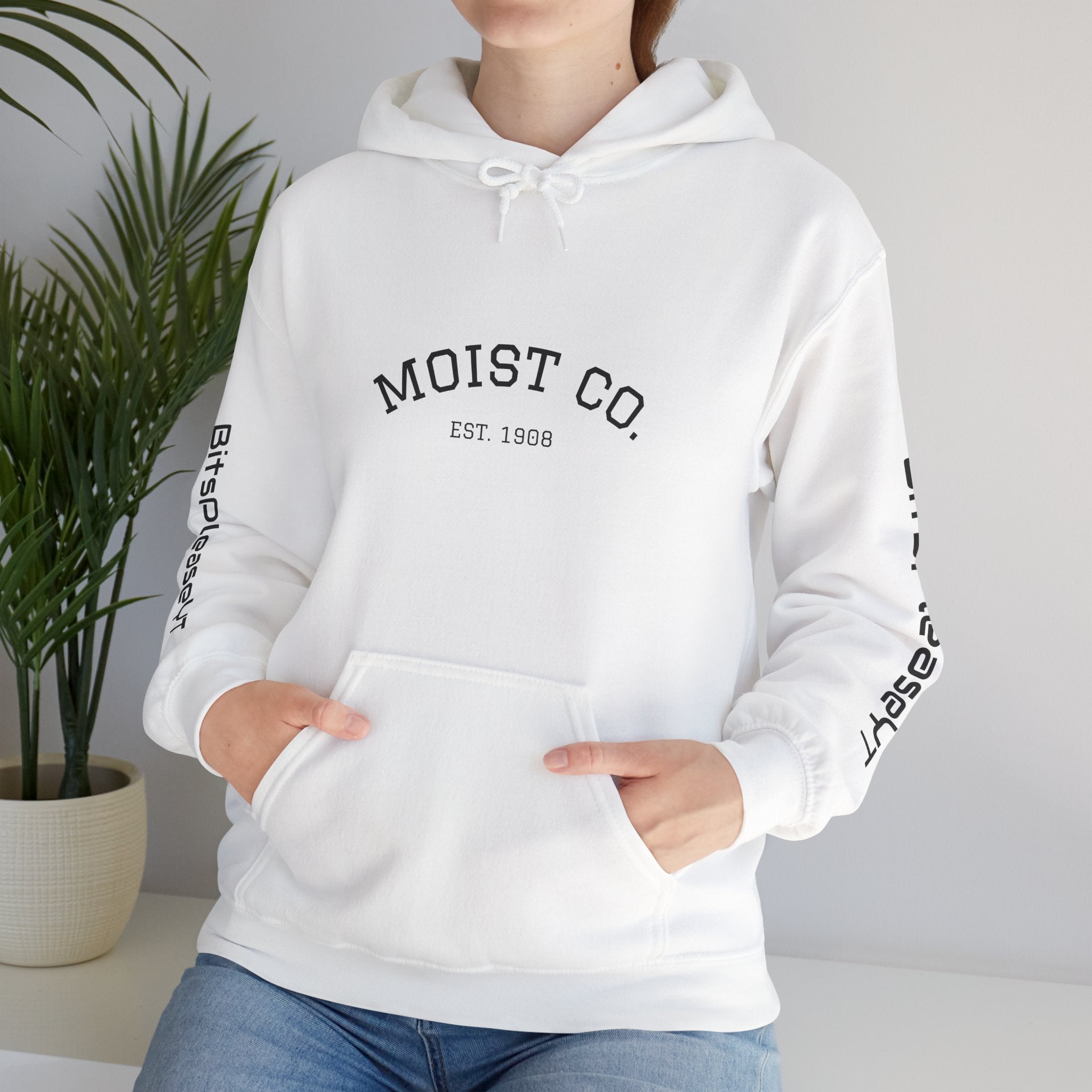 Moist Co. "I don't work here" Sweatshirt for Men, Women, and Teens