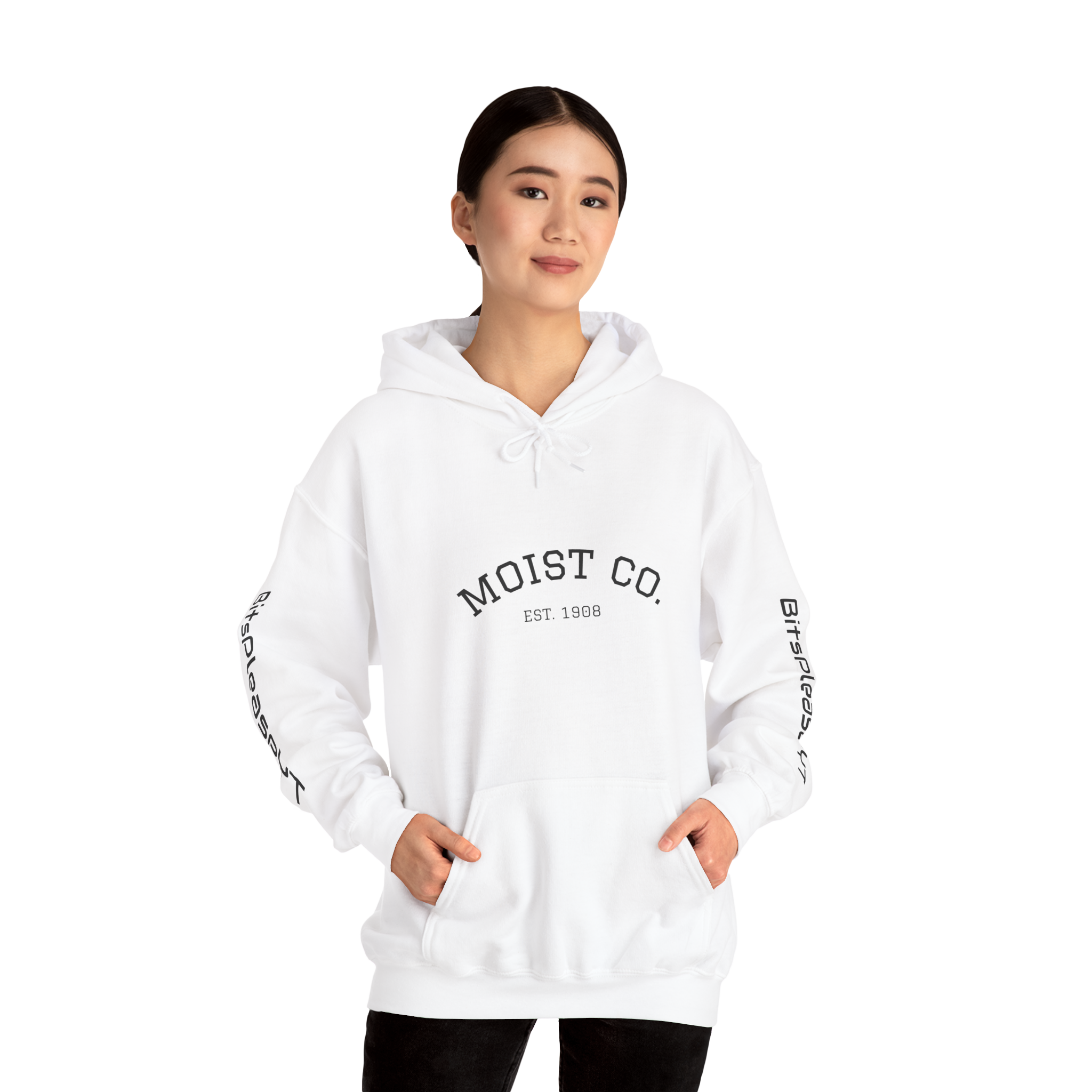 Moist Co. "I don't work here" Sweatshirt for Men, Women, and Teens