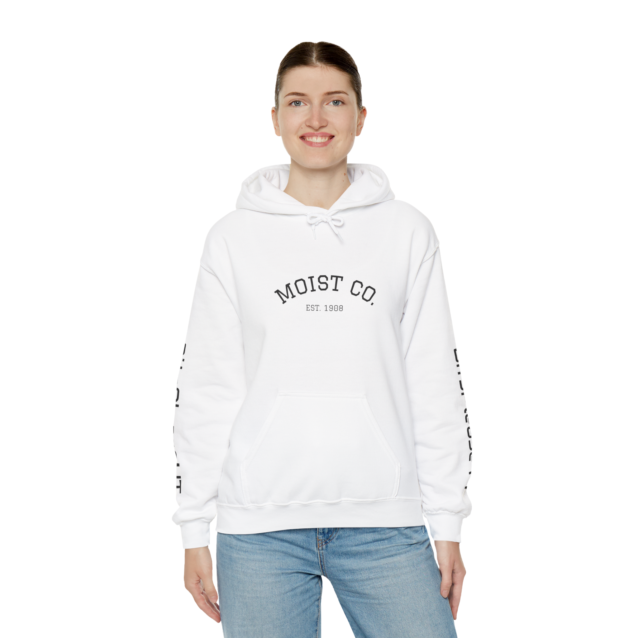 Moist Co. "I don't work here" Sweatshirt for Men, Women, and Teens